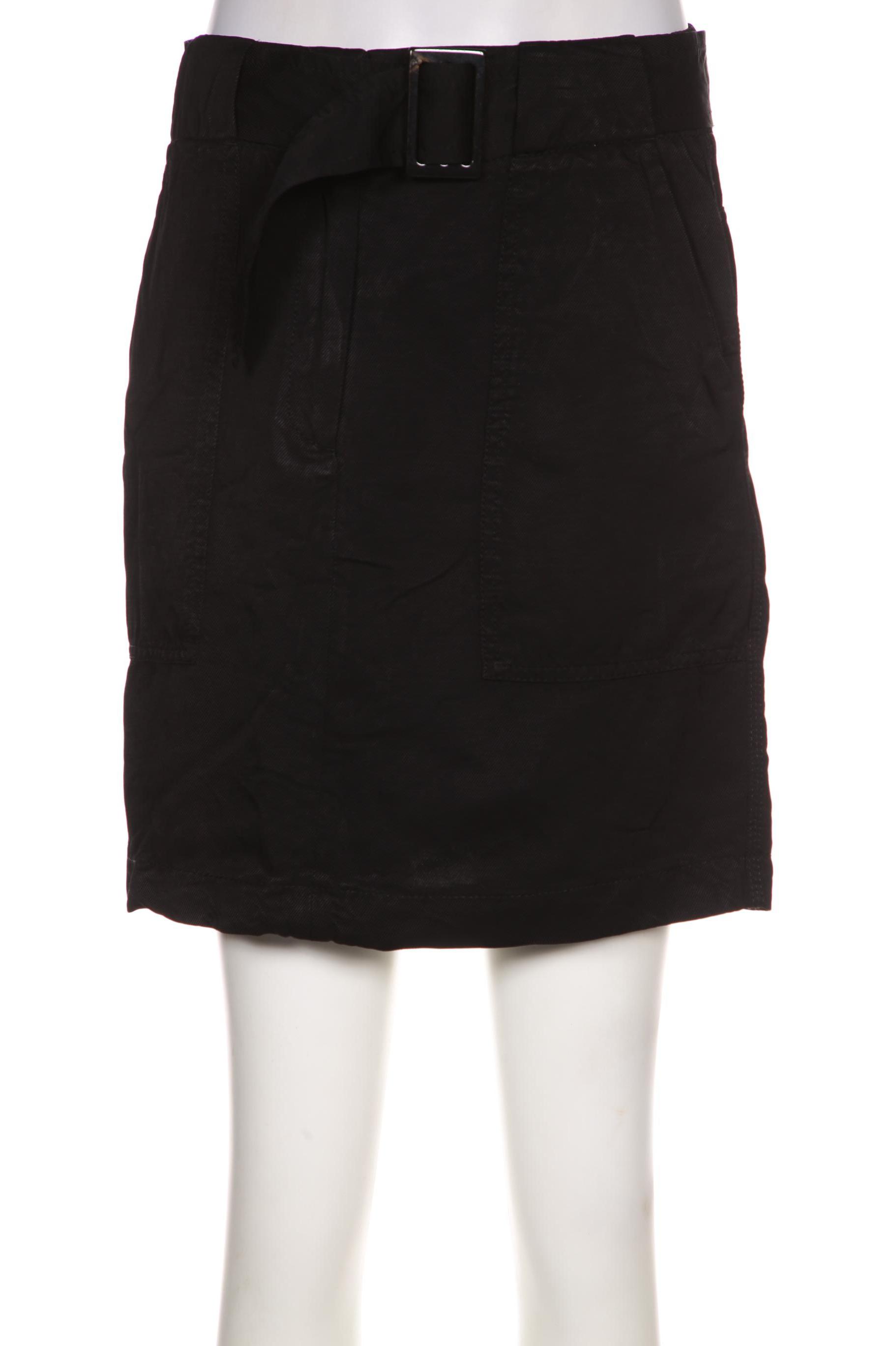 

Massimo Dutti Damen Rock, schwarz