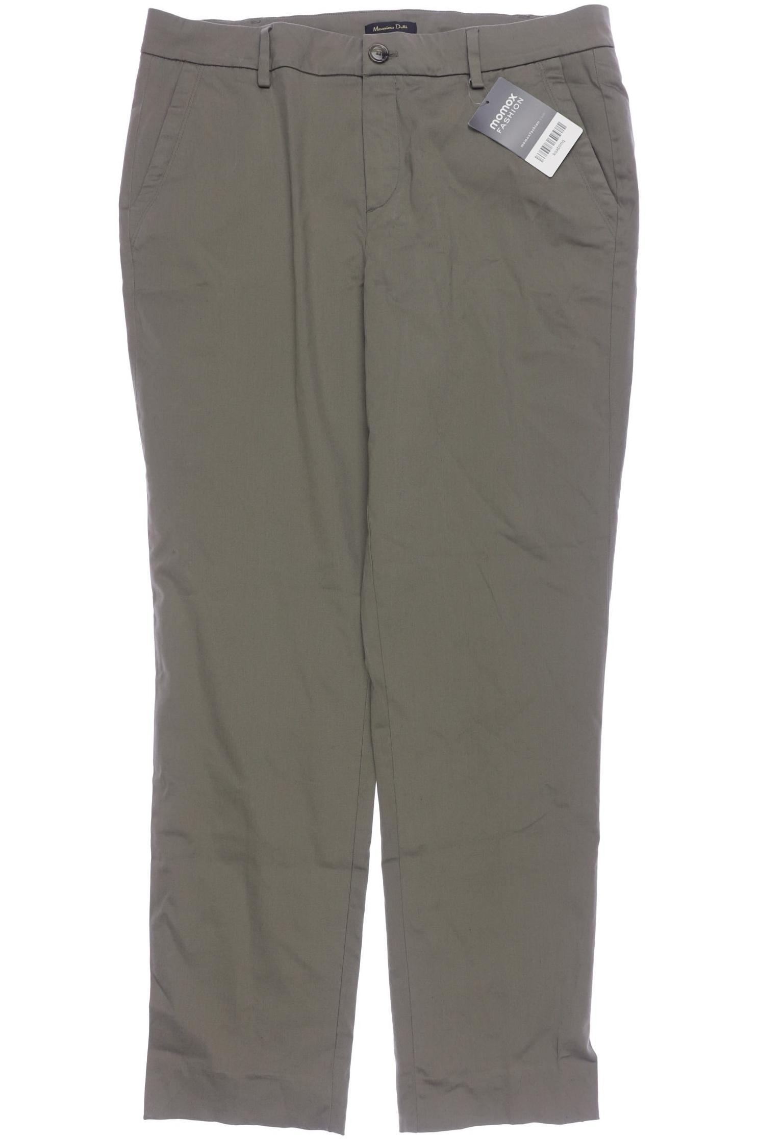 

Massimo Dutti Damen Stoffhose, grün, Gr. 40