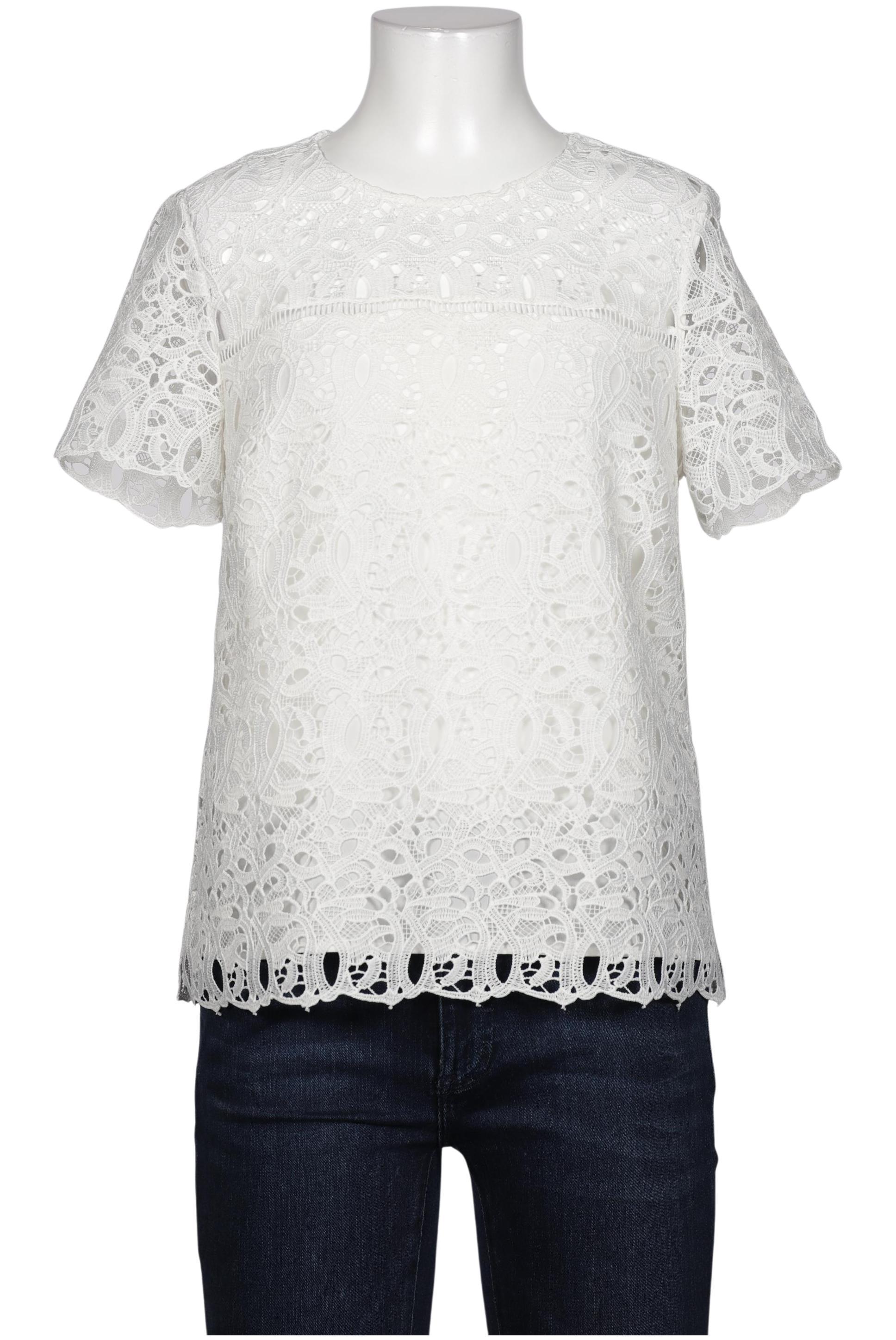 

Massimo Dutti Damen Bluse, weiß, Gr. 40