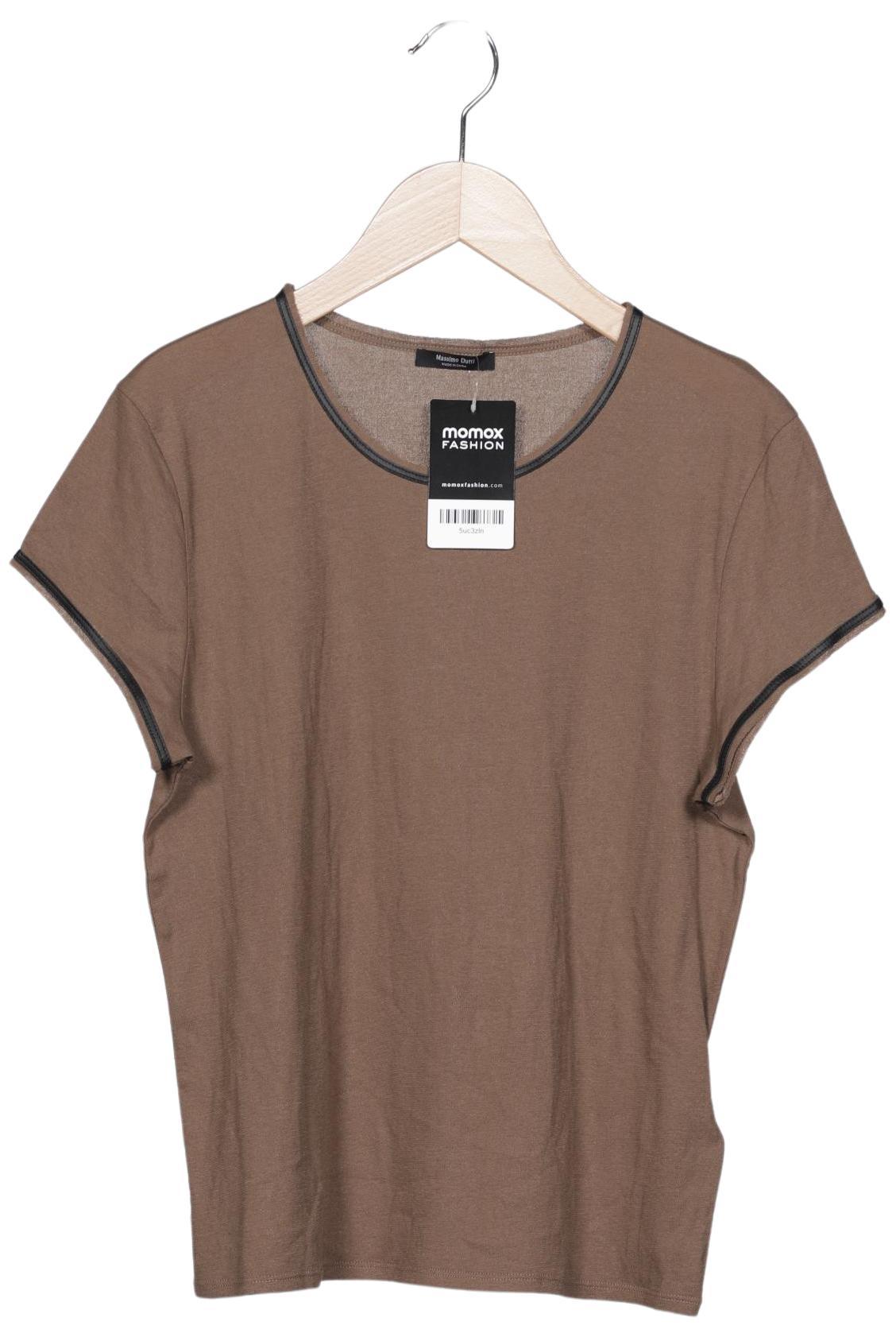 

Massimo Dutti Damen T-Shirt, braun, Gr. 42