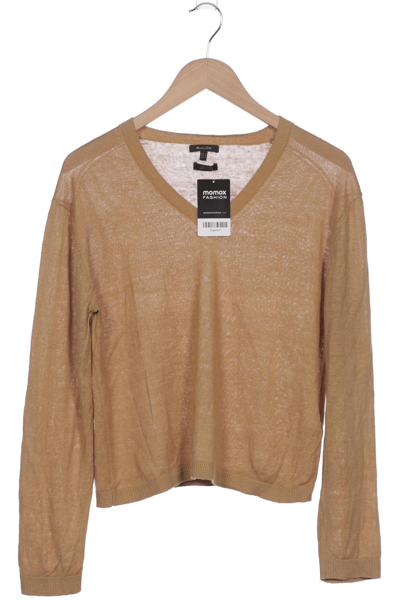 

Massimo Dutti Damen Pullover, beige, Gr. 38