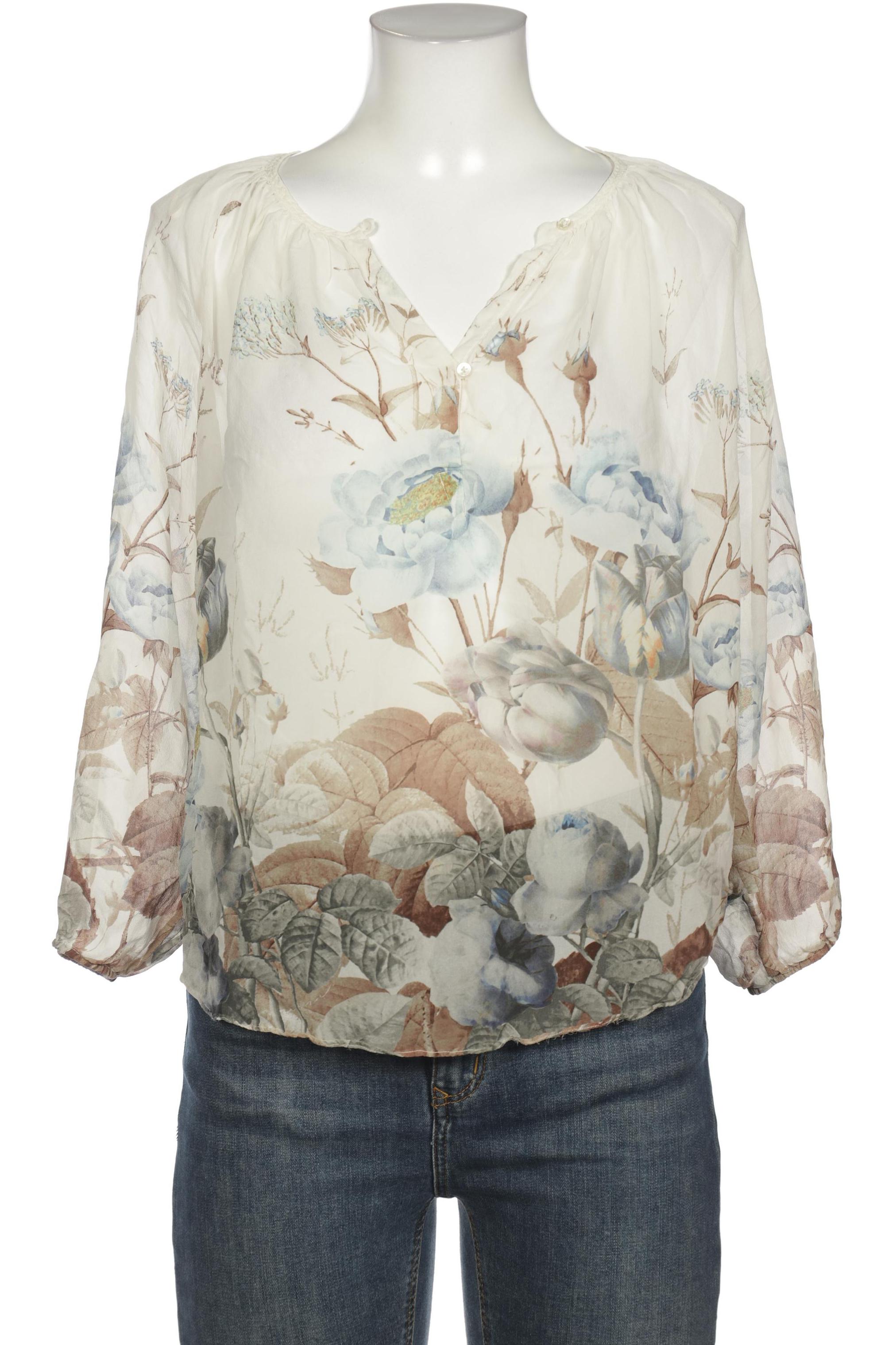 

Massimo Dutti Damen Bluse, cremeweiß