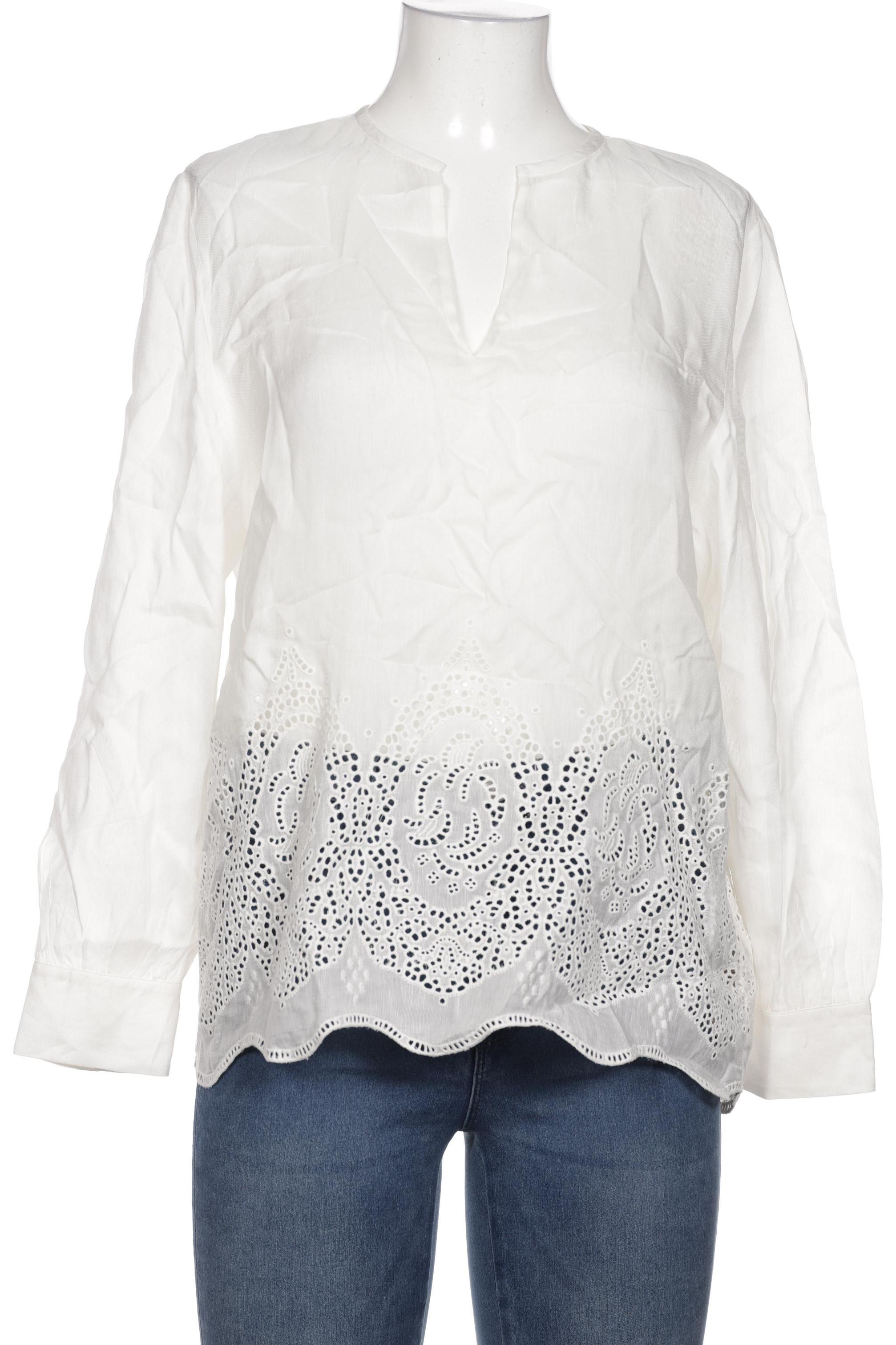 

Massimo Dutti Damen Bluse, cremeweiß
