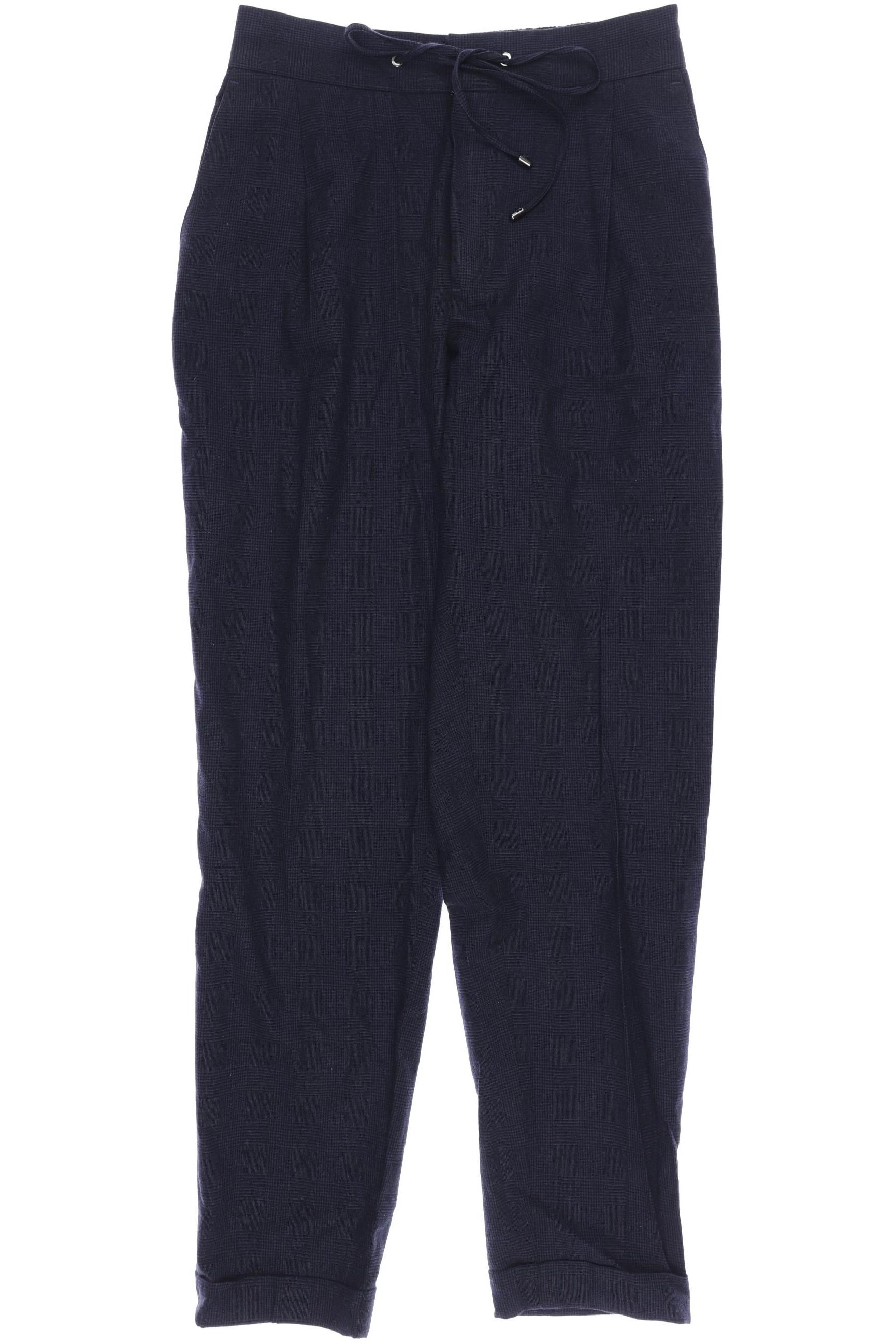 

Massimo Dutti Damen Stoffhose, marineblau, Gr. 38