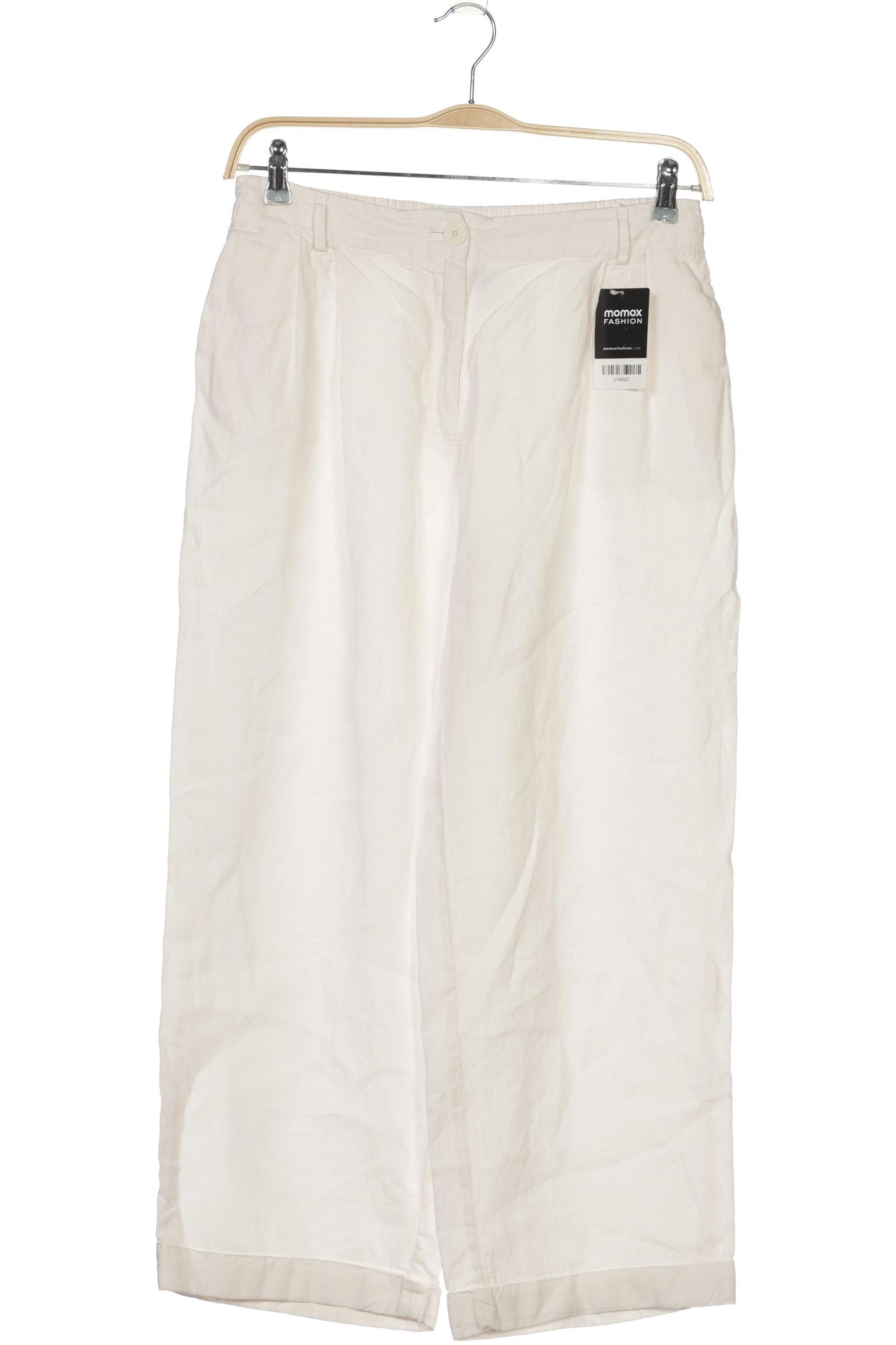 

Massimo Dutti Damen Stoffhose, weiß, Gr. 42