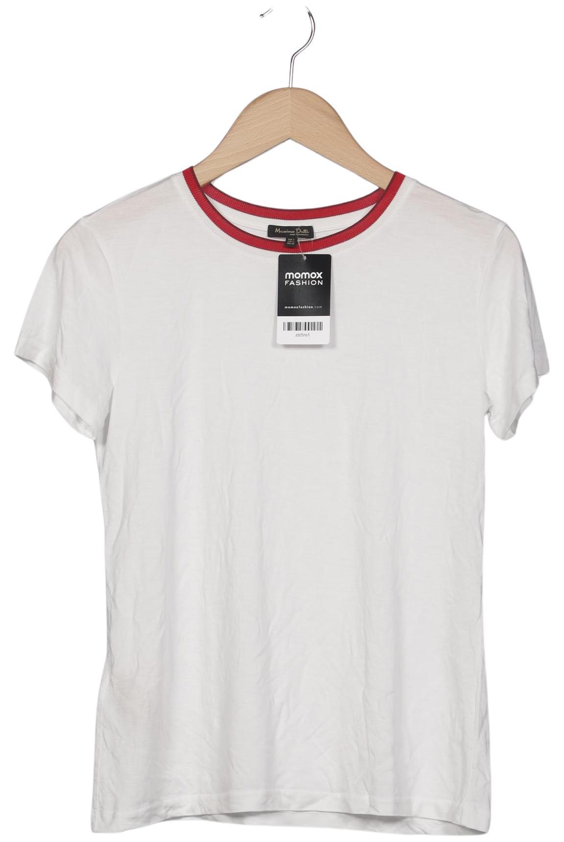 

Massimo Dutti Damen T-Shirt, weiß, Gr. 36