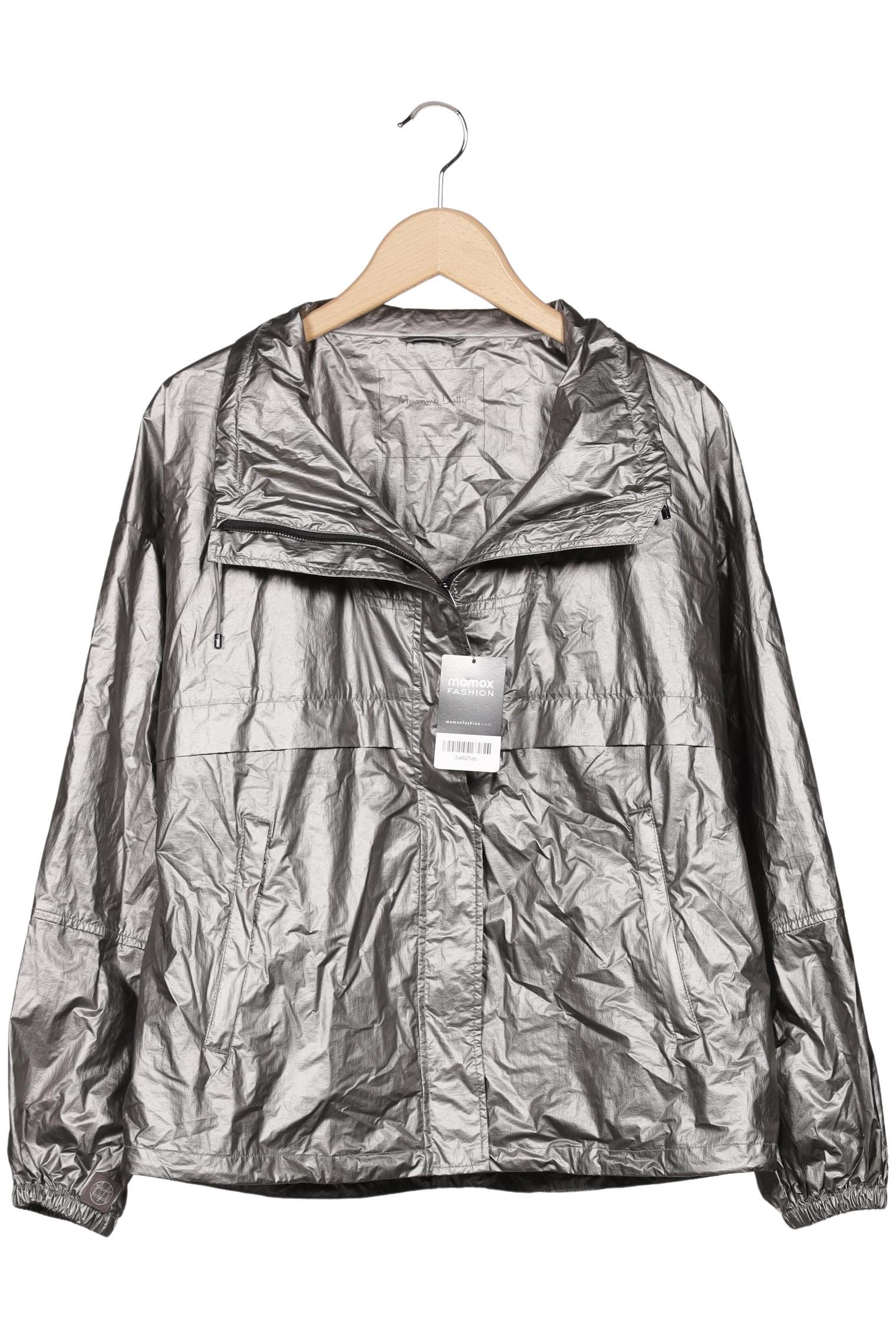 

Massimo Dutti Damen Jacke, silber, Gr. 38