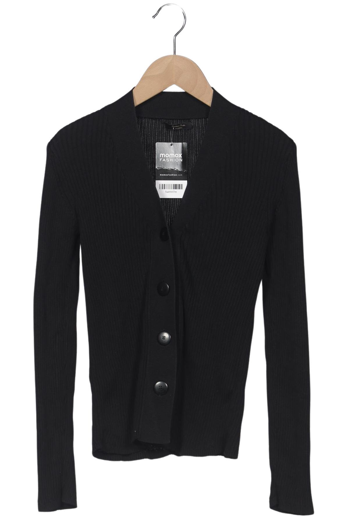 

Massimo Dutti Damen Strickjacke, schwarz, Gr. 34