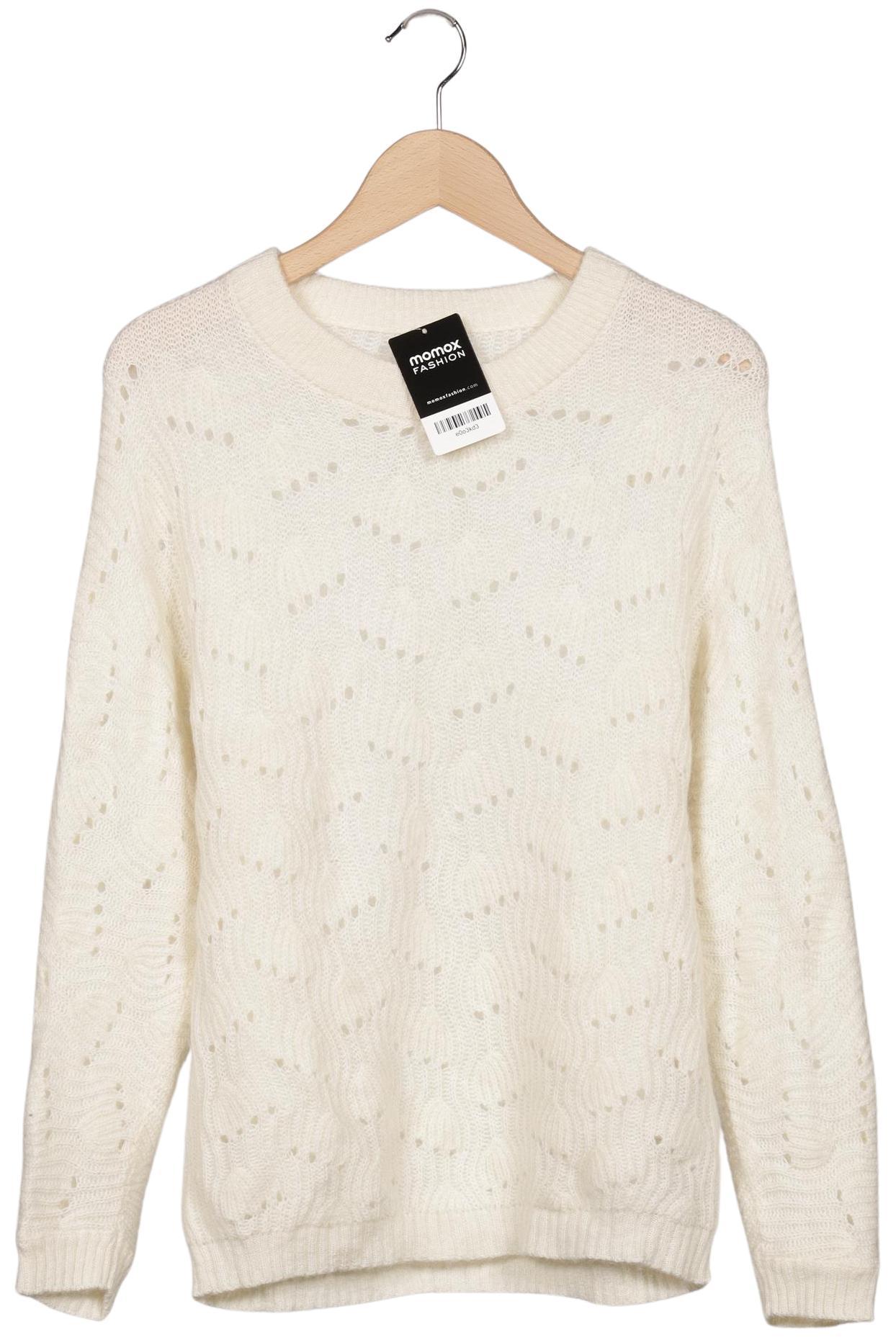 

Massimo Dutti Damen Pullover, cremeweiß, Gr. 36