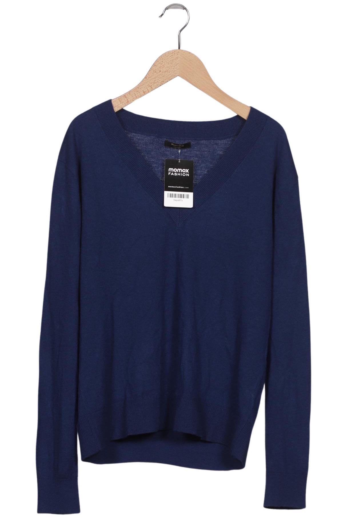 

Massimo Dutti Damen Pullover, blau, Gr. 38