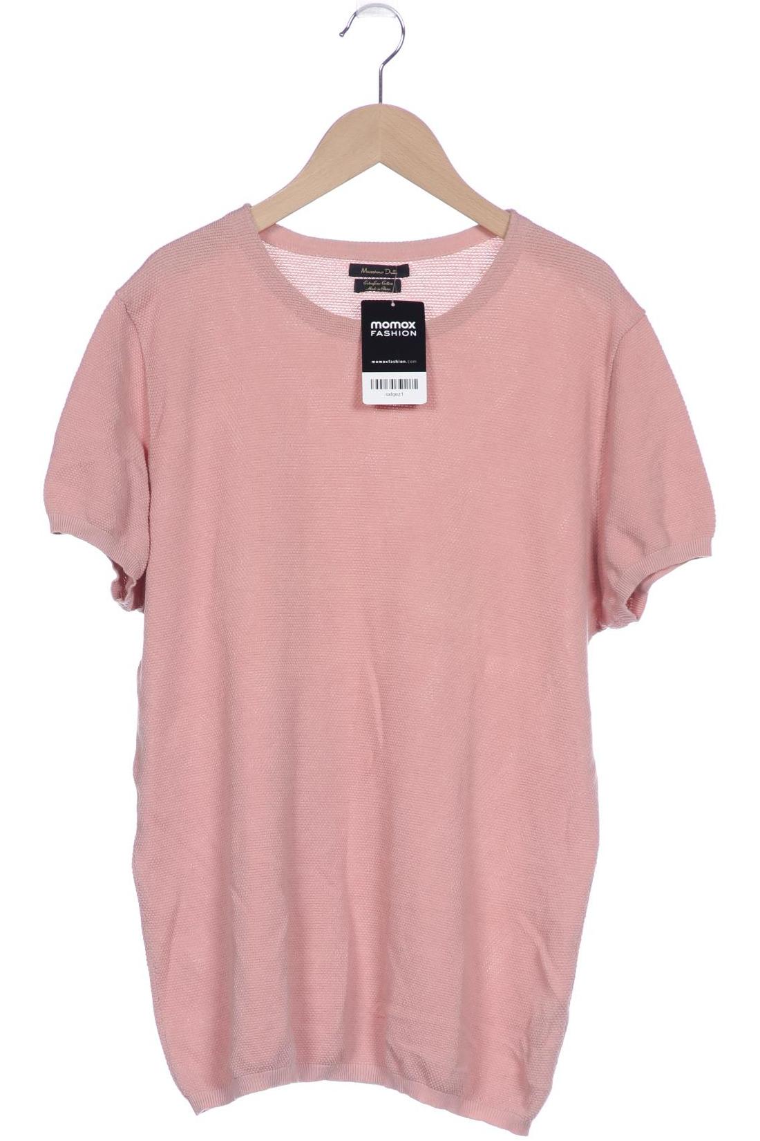 

Massimo Dutti Damen Pullover, pink, Gr. 42
