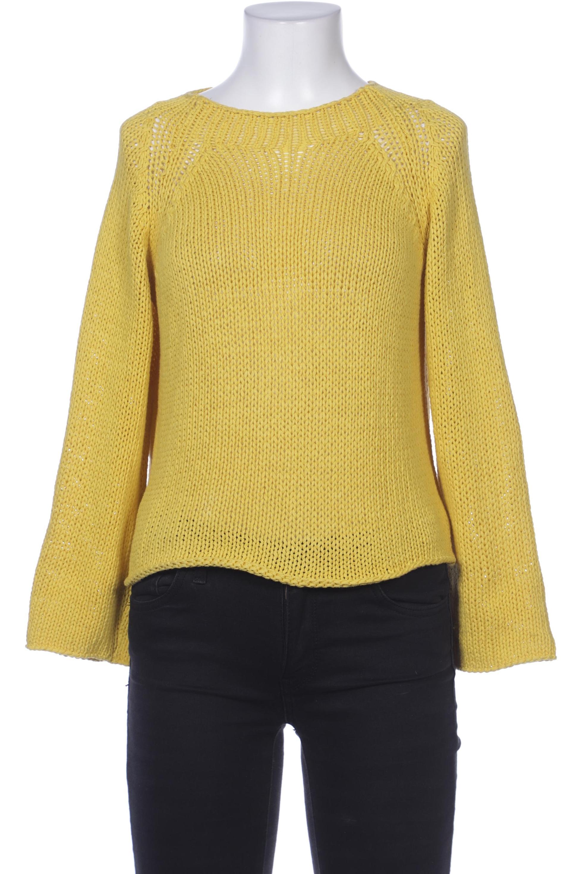 

Massimo Dutti Damen Pullover, gelb, Gr. 36