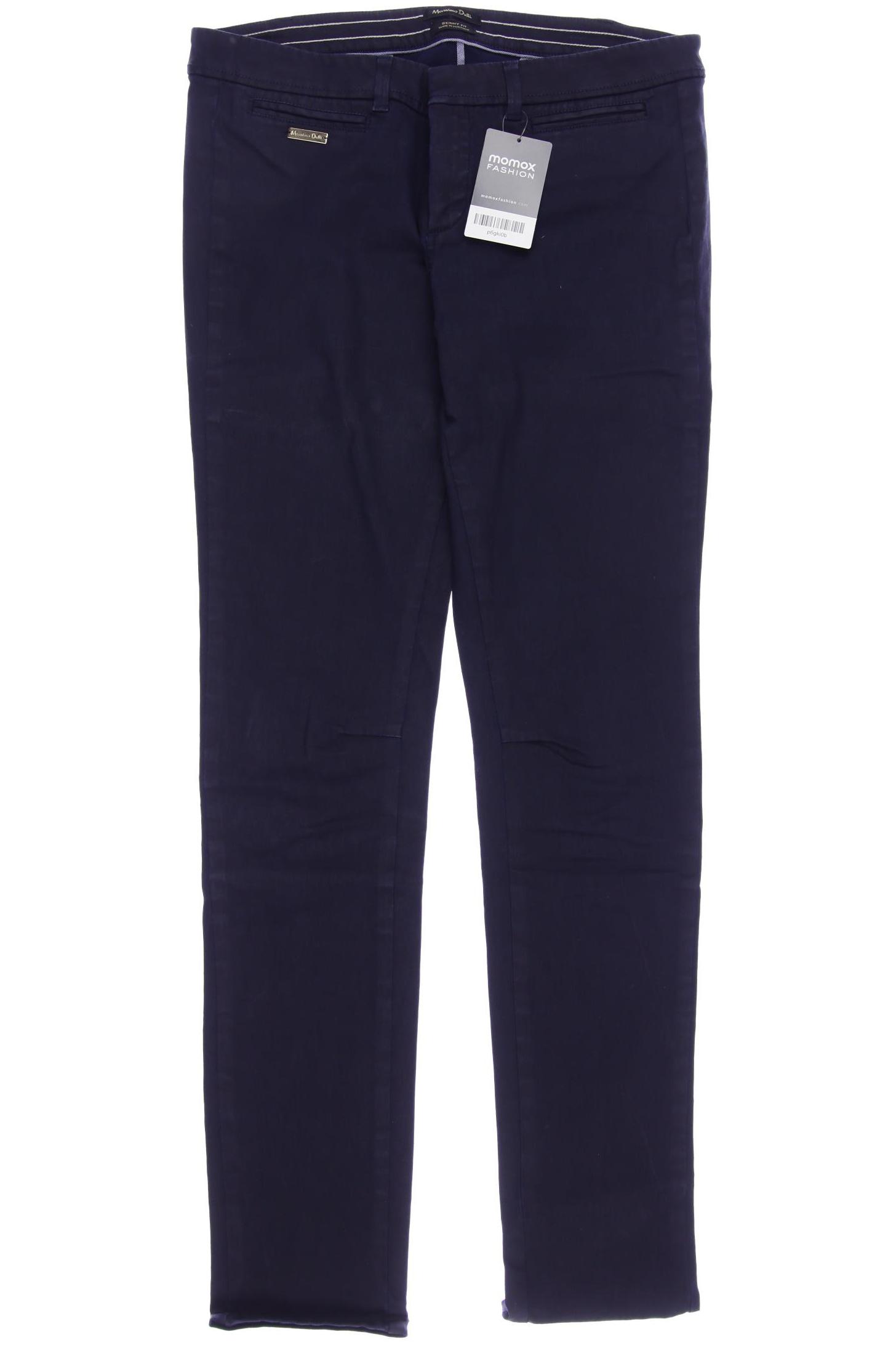

Massimo Dutti Damen Stoffhose, marineblau, Gr. 40