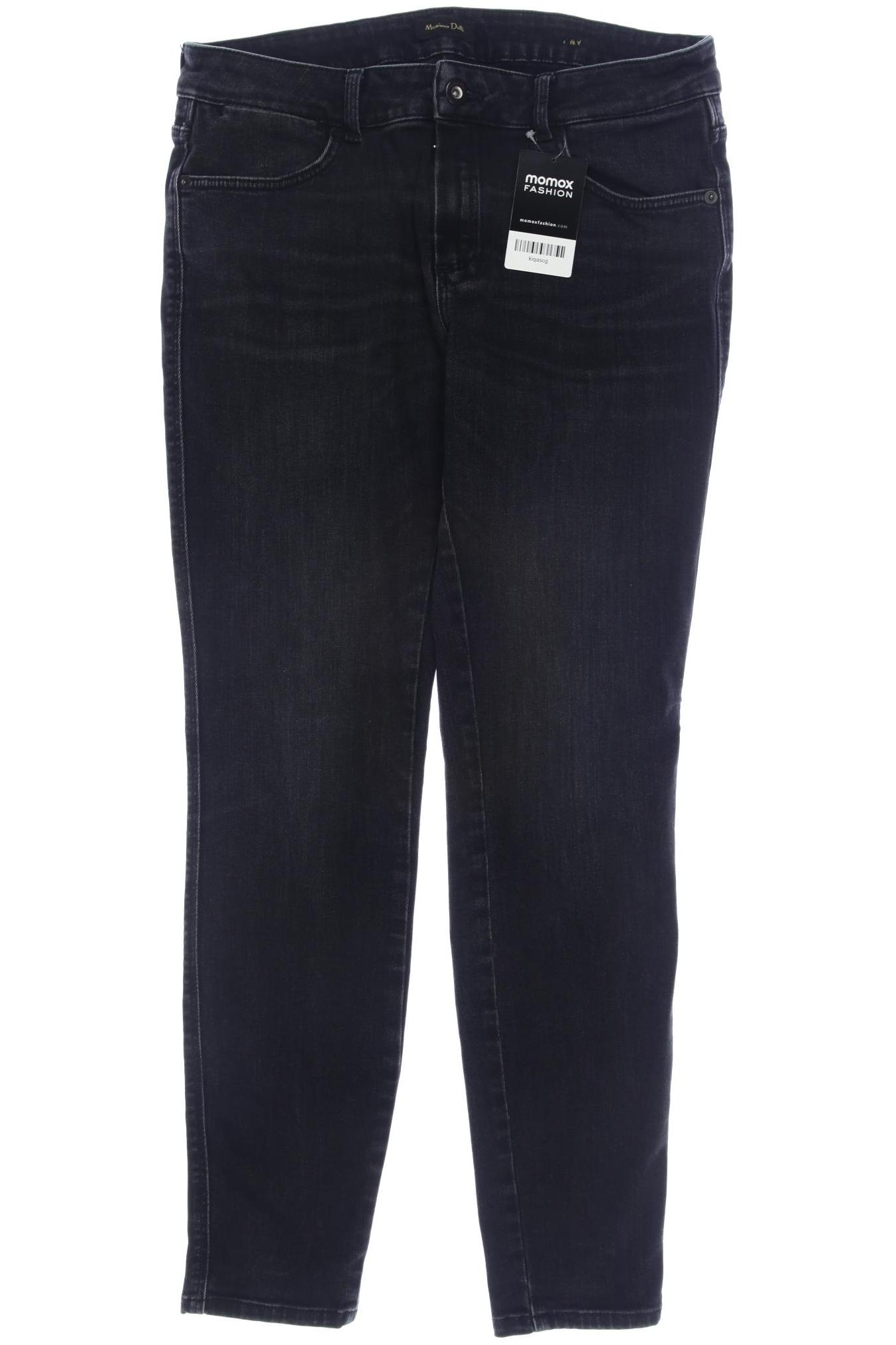 

Massimo Dutti Damen Jeans, schwarz, Gr. 40