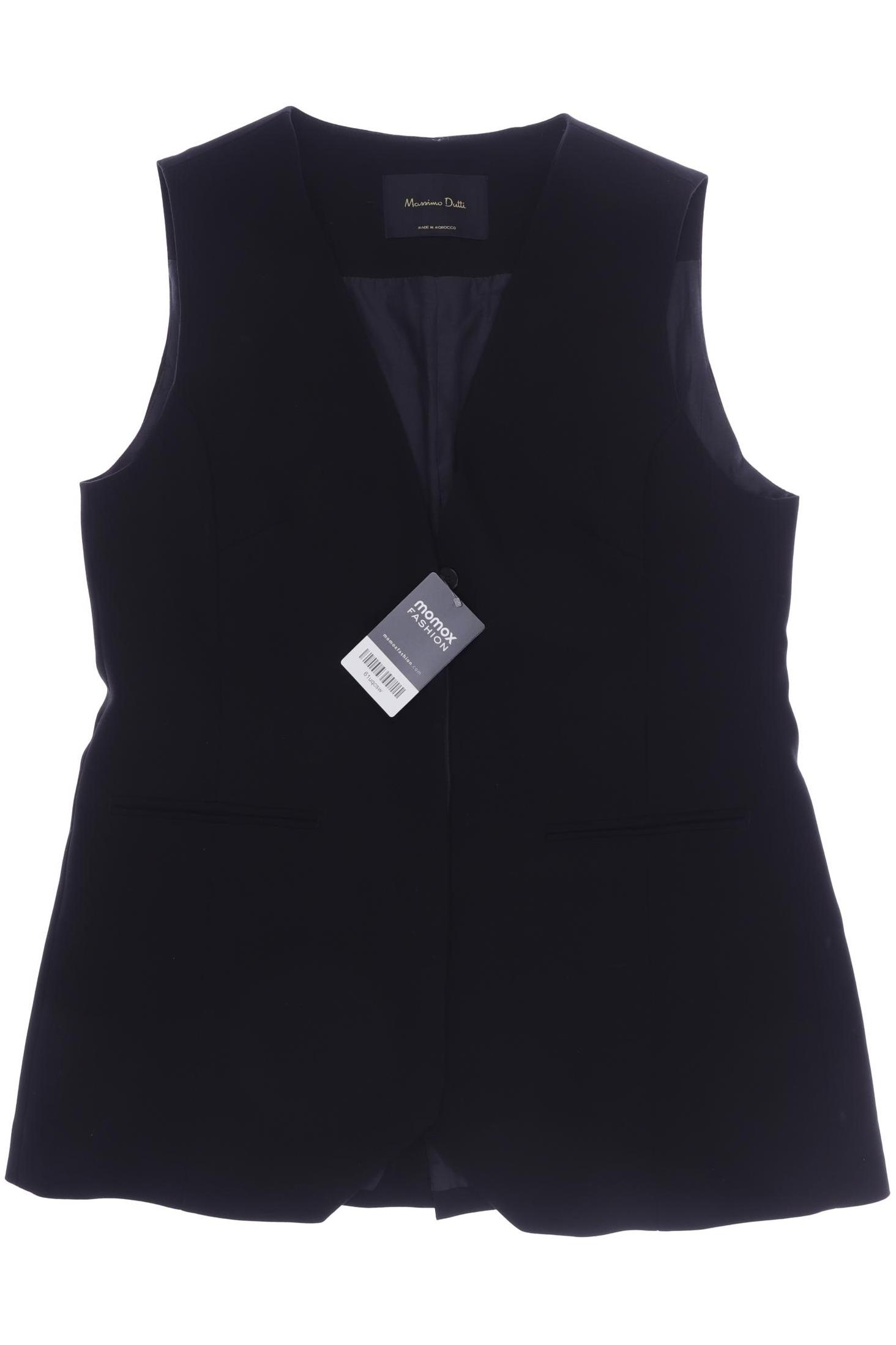 

Massimo Dutti Damen Weste, schwarz