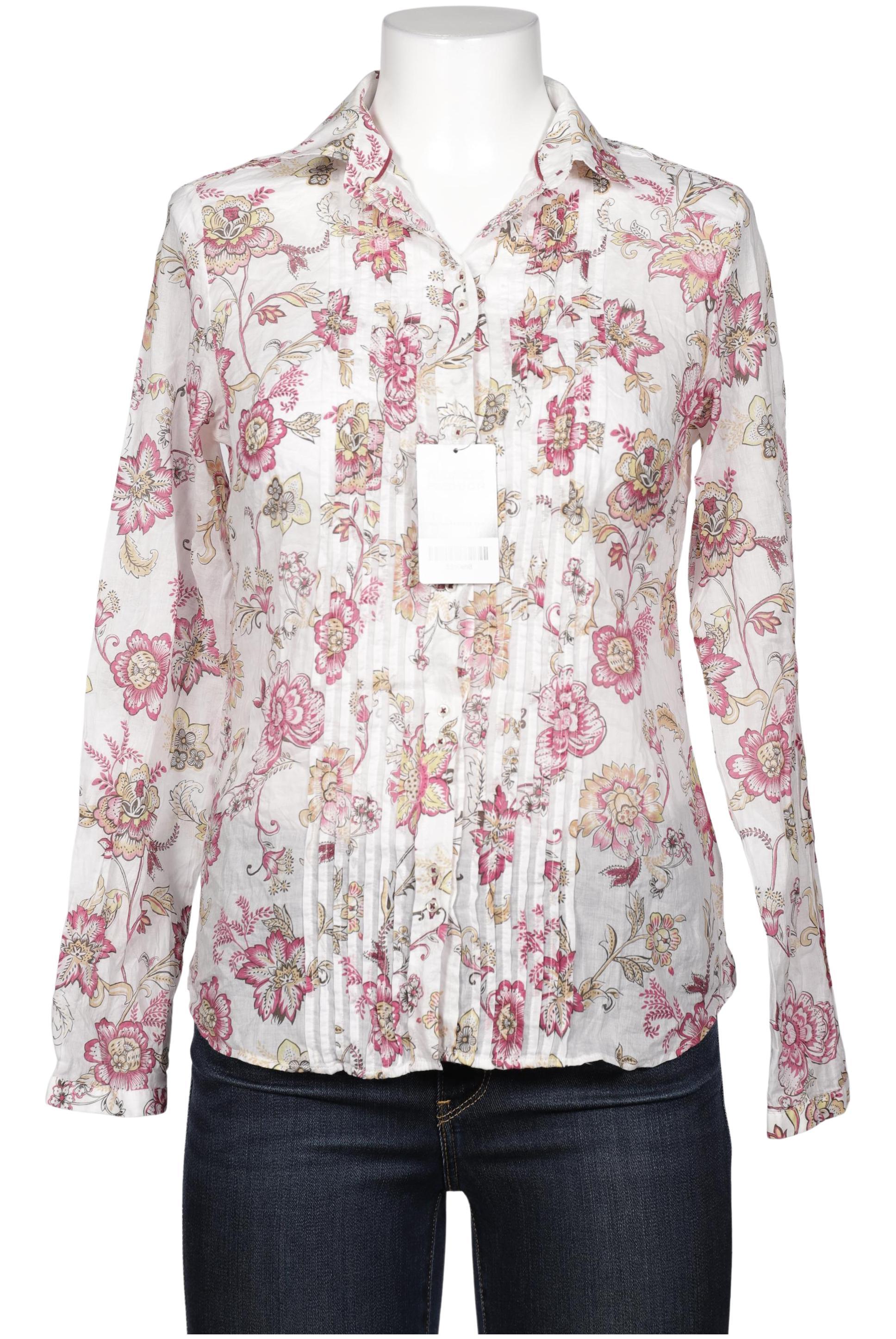 

Massimo Dutti Damen Bluse, weiß, Gr. 40