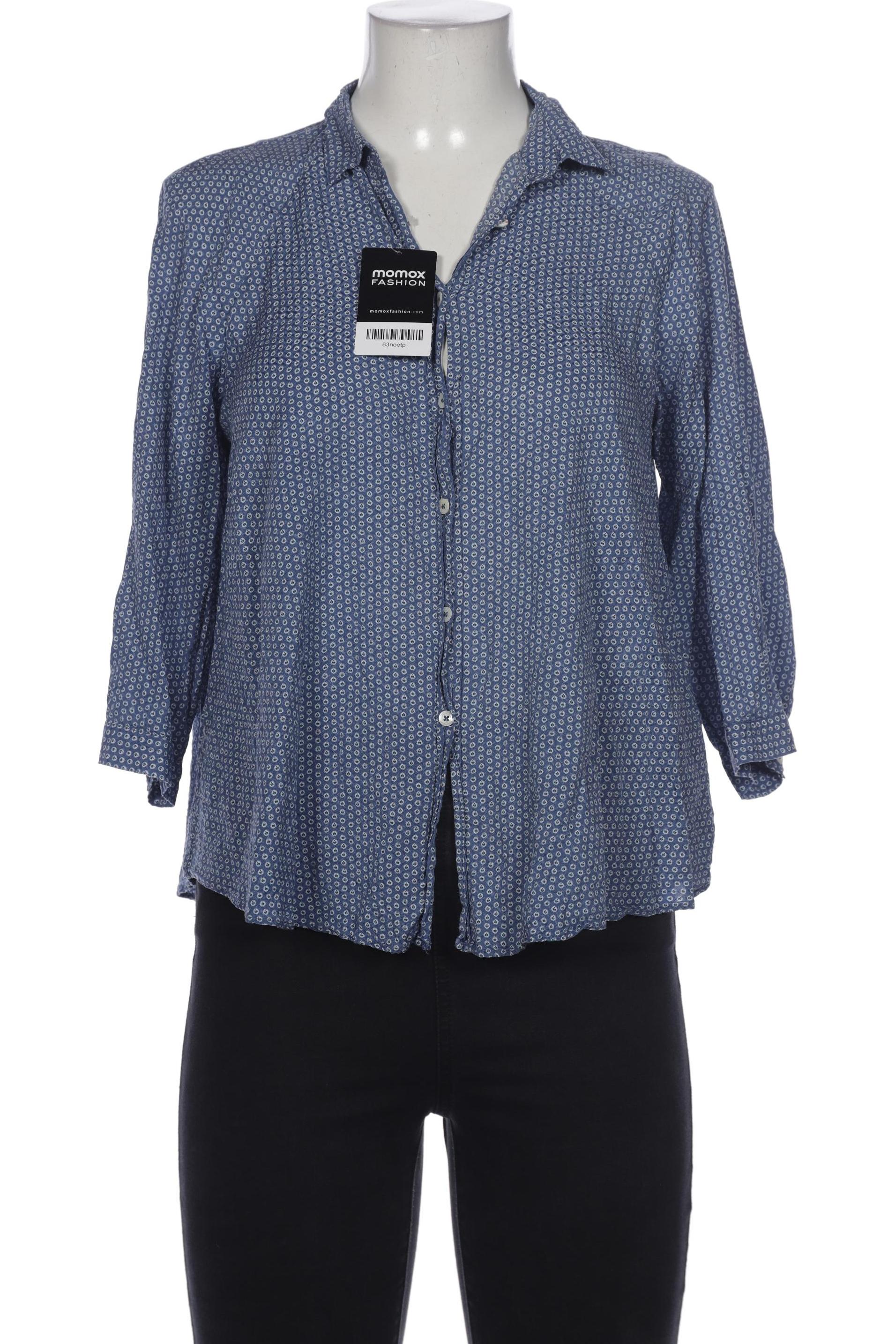 

Massimo Dutti Damen Bluse, blau, Gr. 38