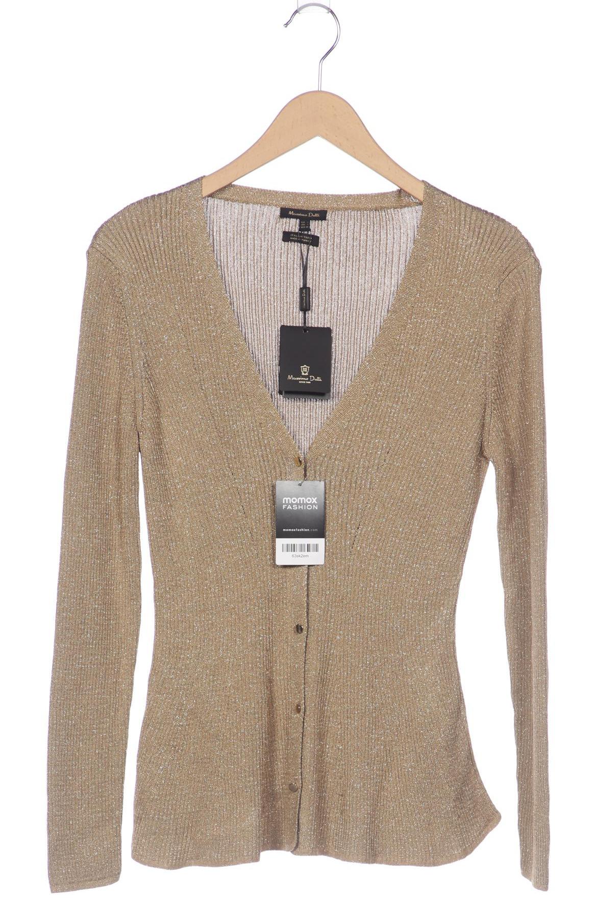 

Massimo Dutti Damen Strickjacke, braun, Gr. 42