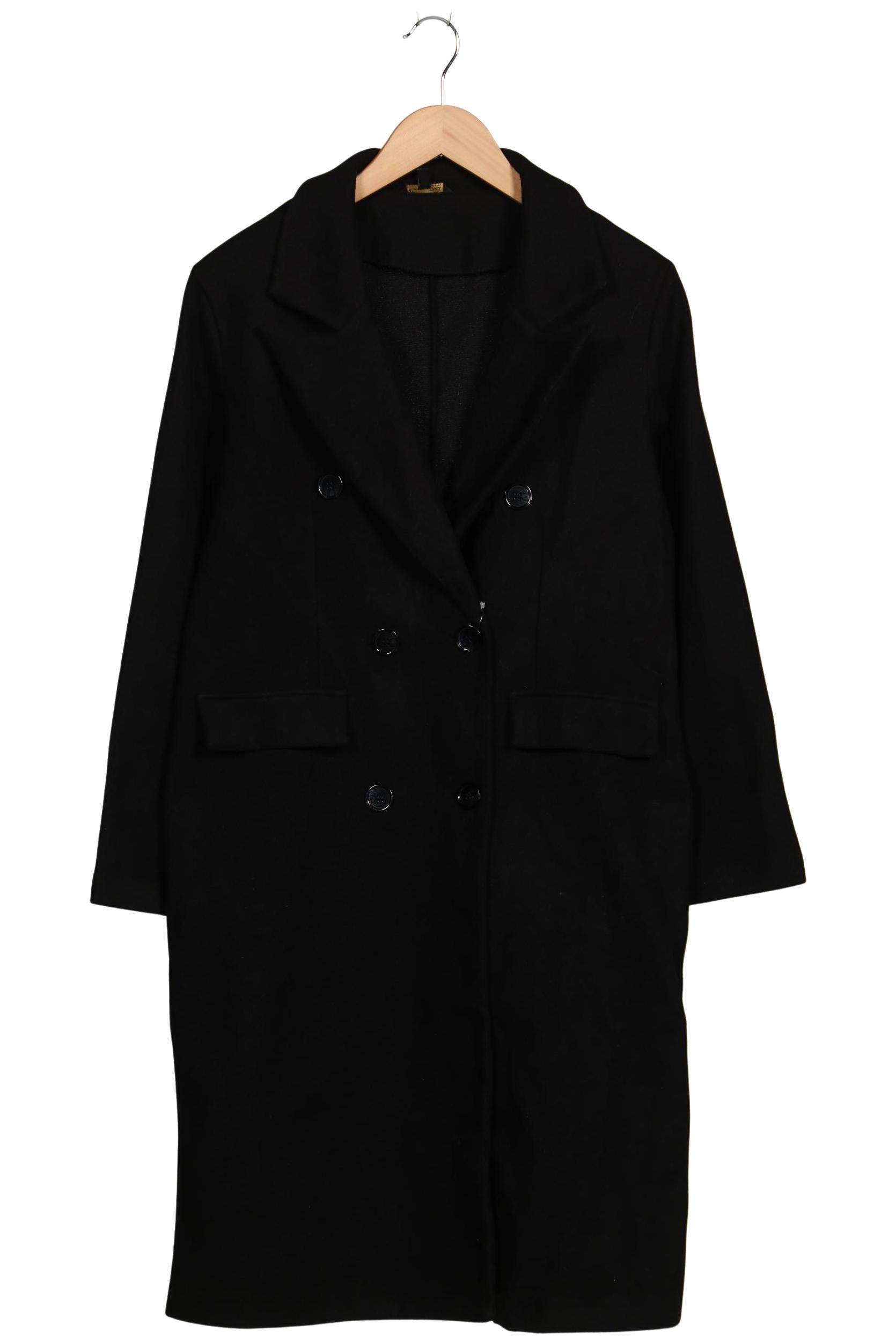

Massimo Dutti Damen Mantel, schwarz, Gr. 34