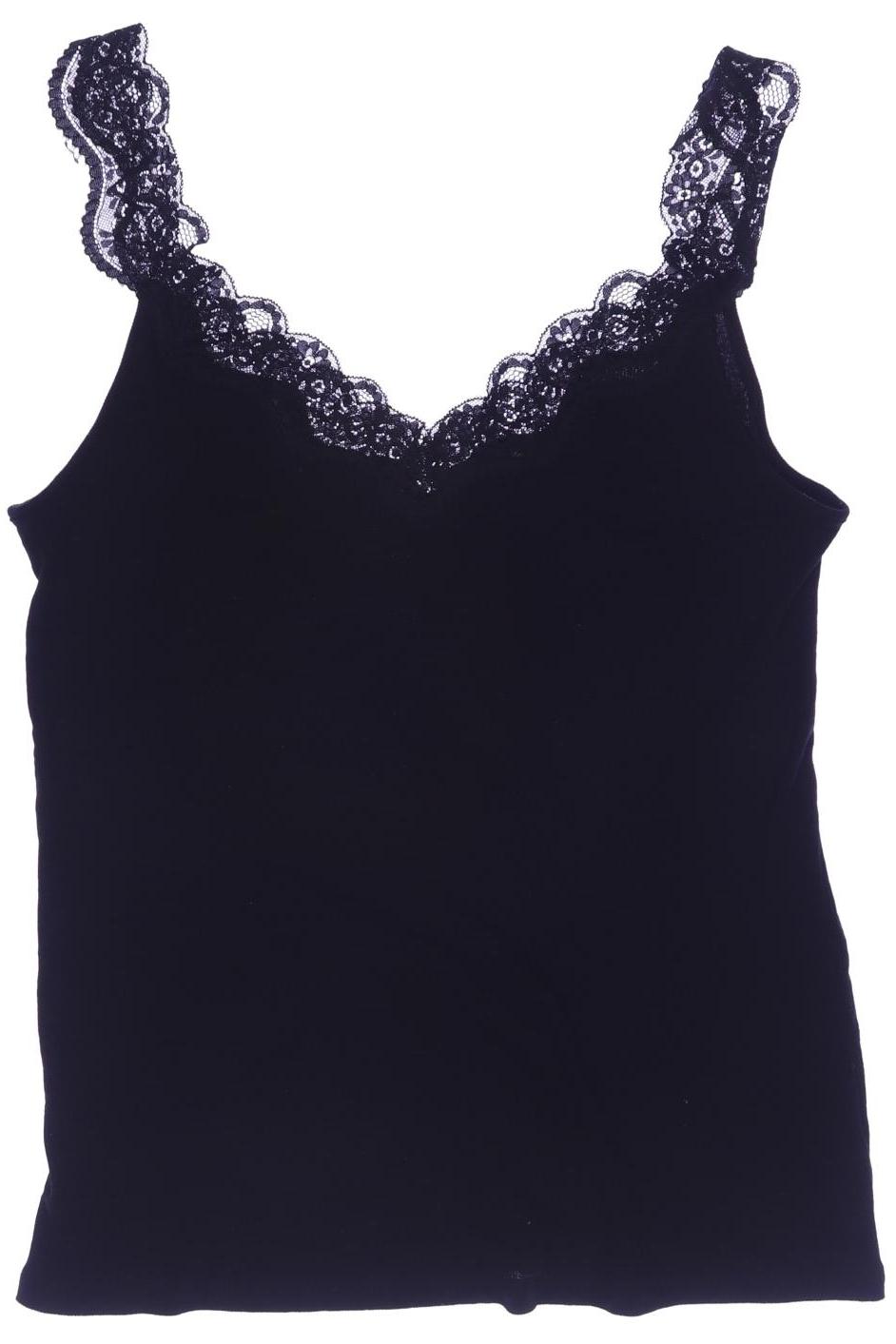 

Massimo Dutti Damen Top, schwarz, Gr. 42