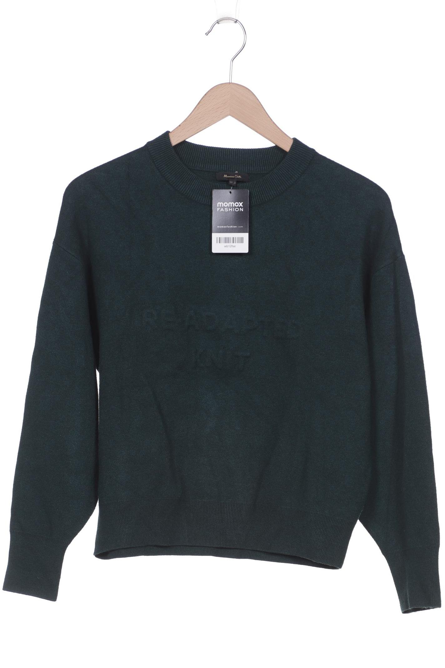 

Massimo Dutti Damen Pullover, grün, Gr. 36
