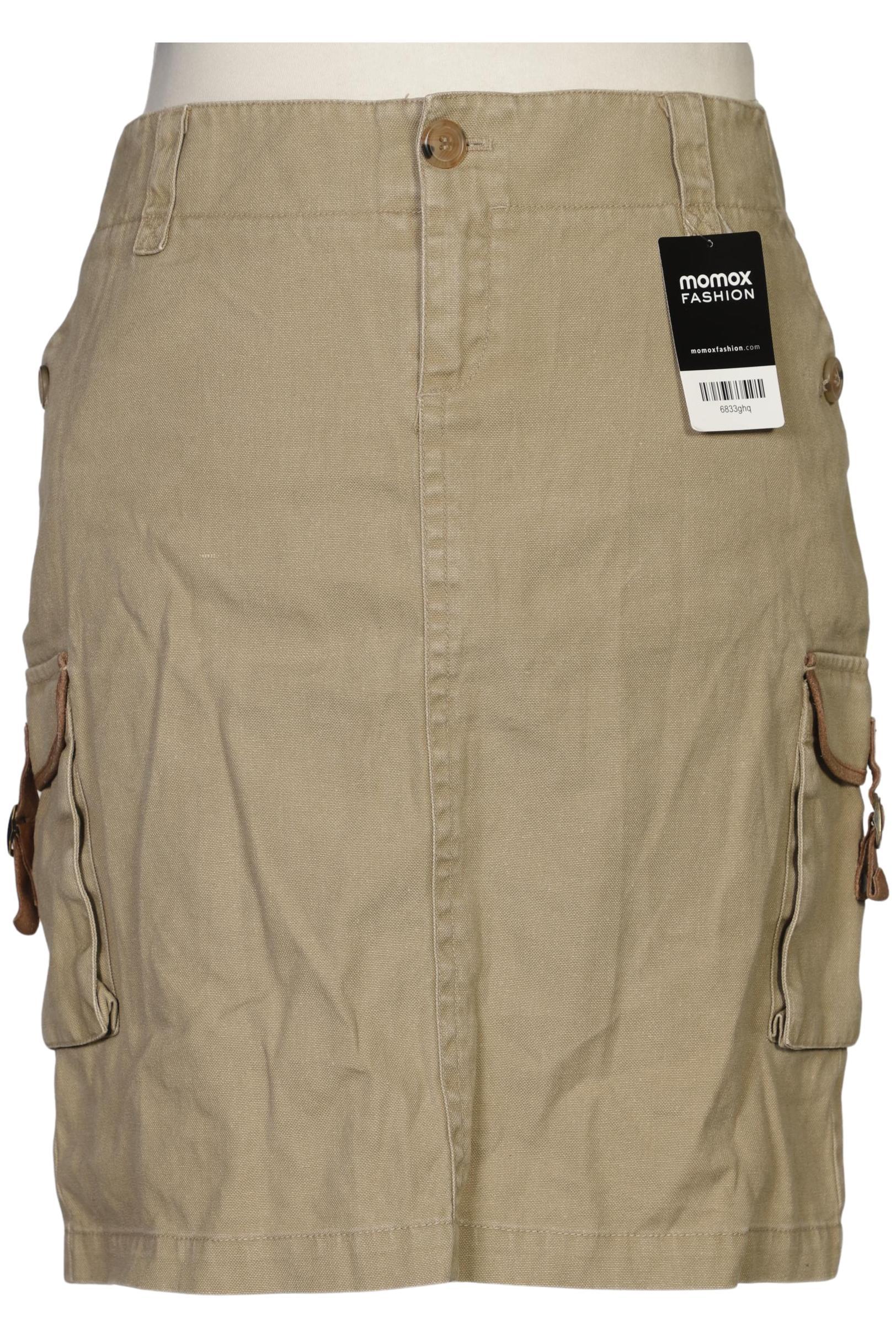 

Massimo Dutti Damen Rock, beige, Gr. 44