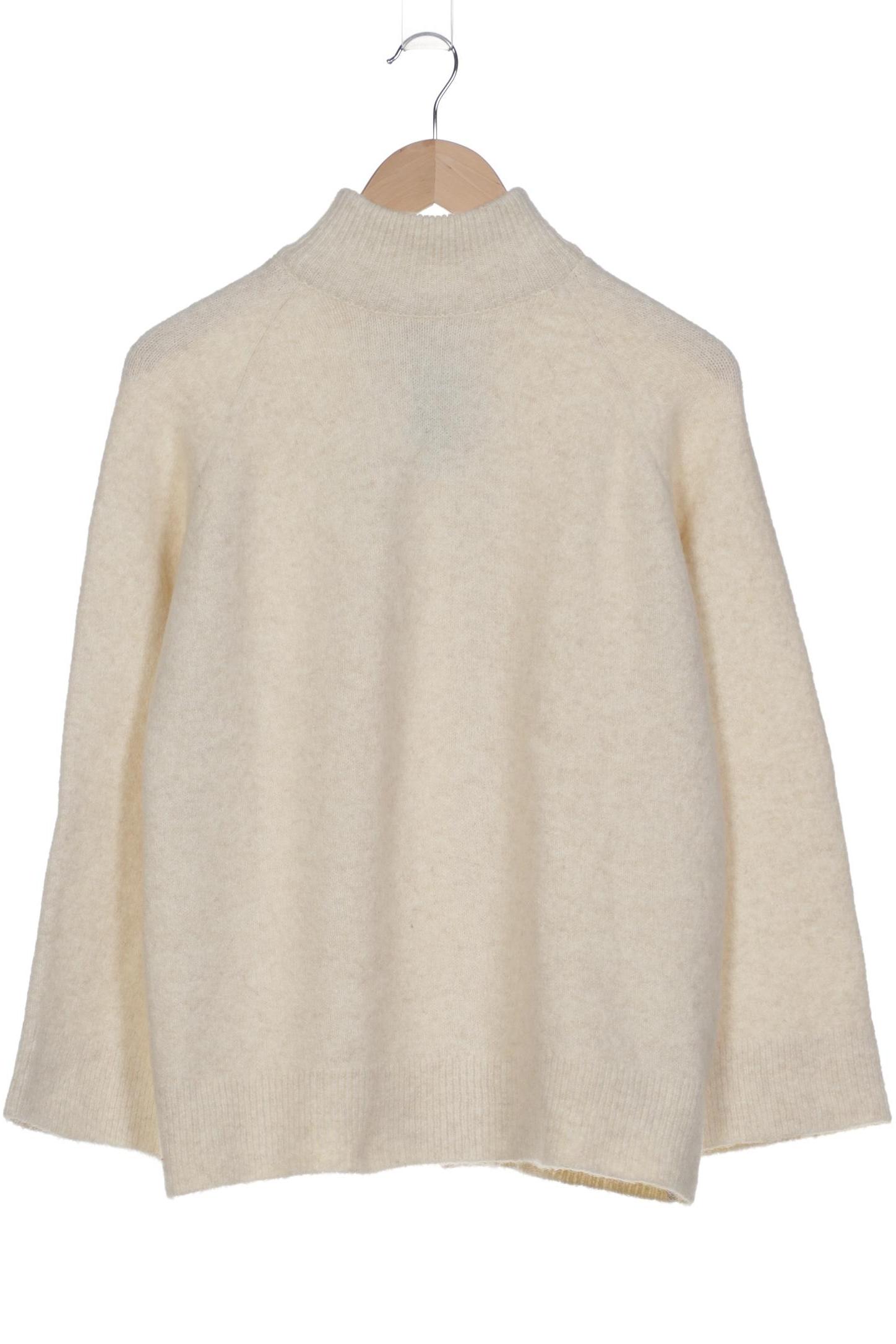 

Massimo Dutti Damen Pullover, cremeweiß, Gr. 36