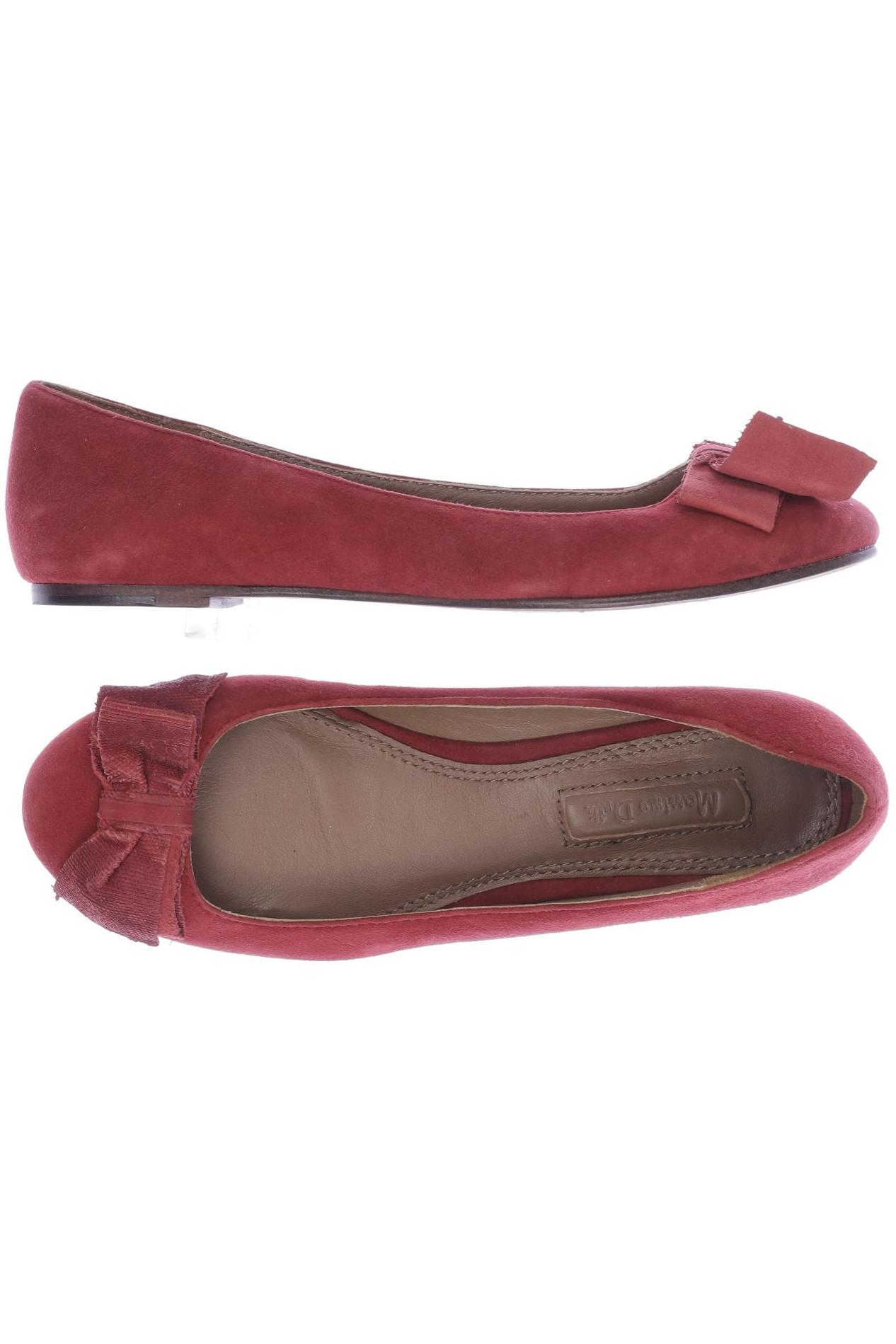 

Massimo Dutti Damen Ballerinas, rot, Gr. 37