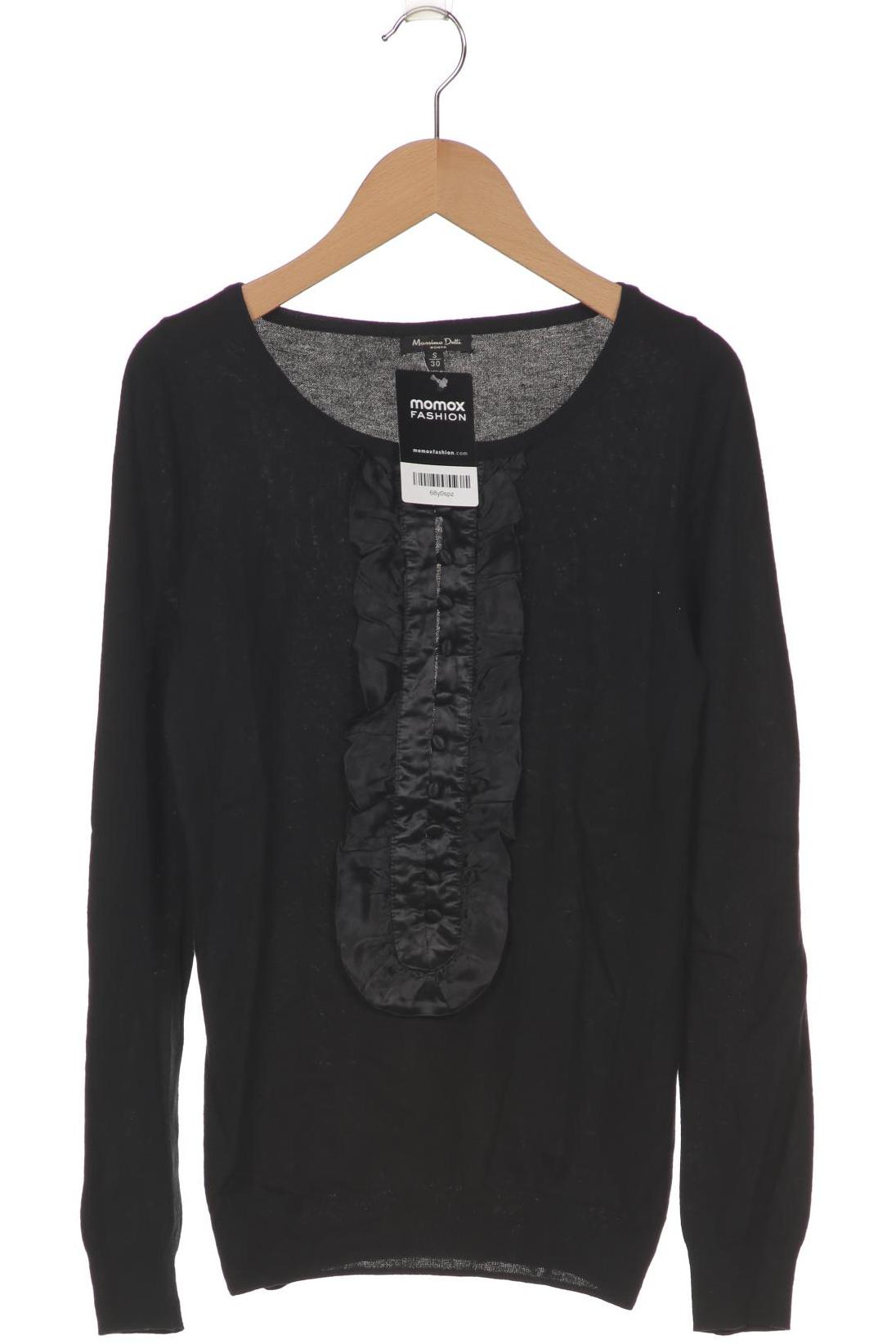 

Massimo Dutti Damen Pullover, schwarz