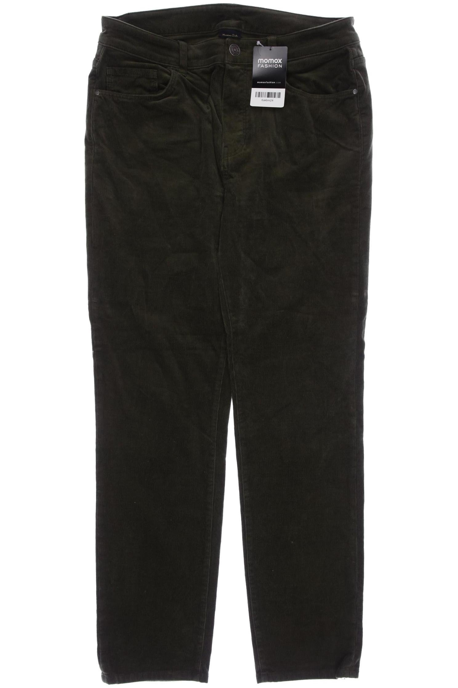 

Massimo Dutti Damen Stoffhose, grün, Gr. 40