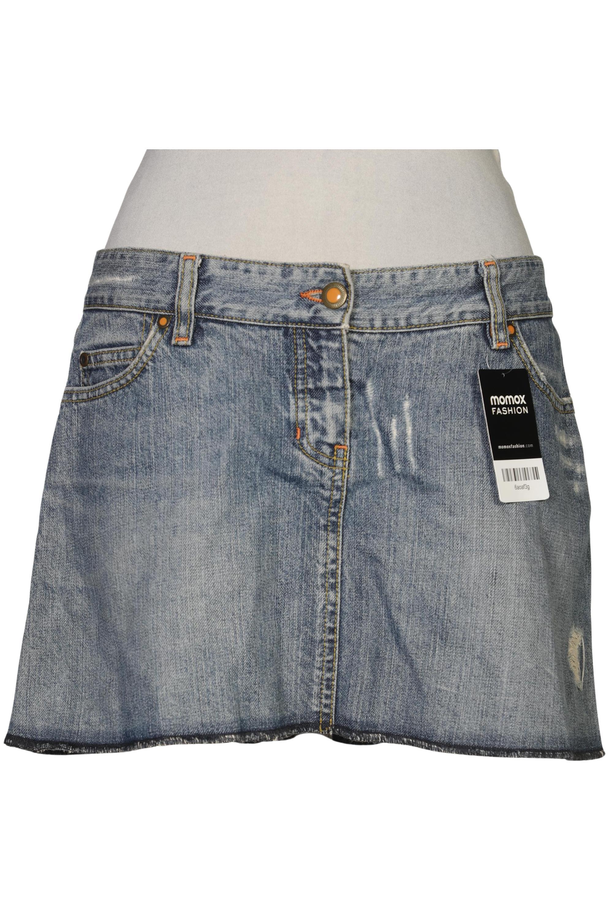 

Massimo Dutti Damen Rock, blau, Gr. 31