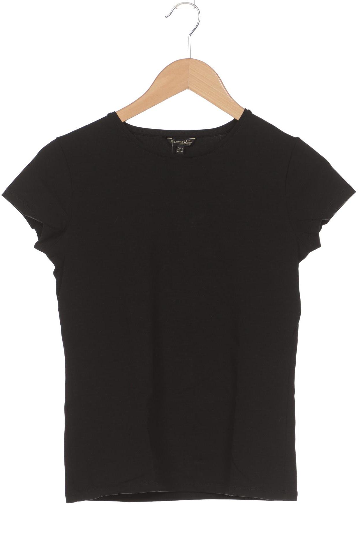 

Massimo Dutti Damen T-Shirt, schwarz, Gr. 36