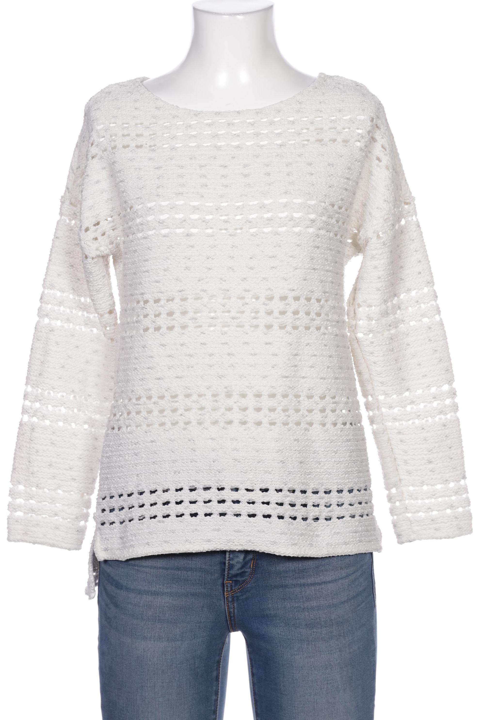 

Massimo Dutti Damen Pullover, weiß, Gr. 36