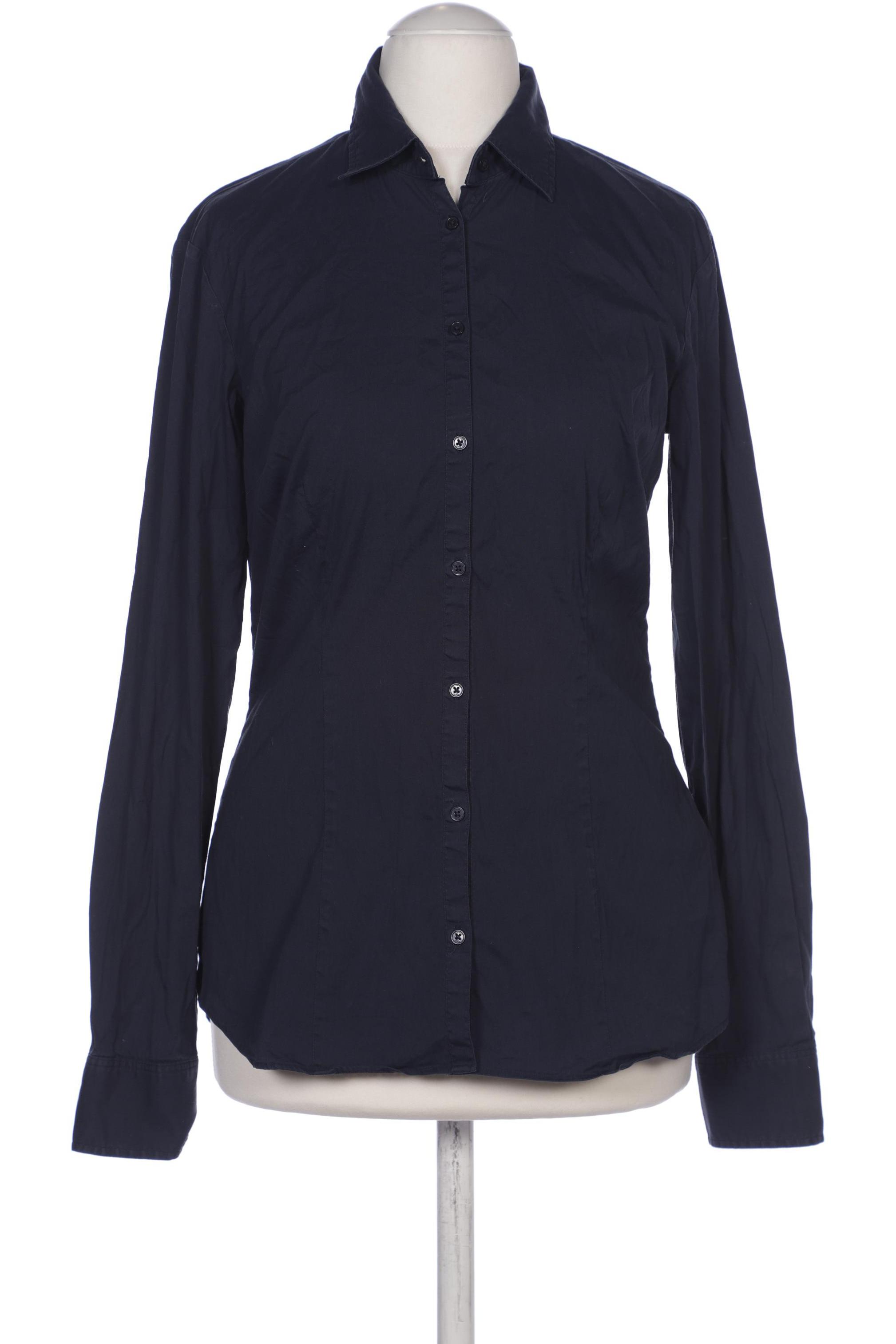 

Massimo Dutti Damen Bluse, marineblau, Gr. 36