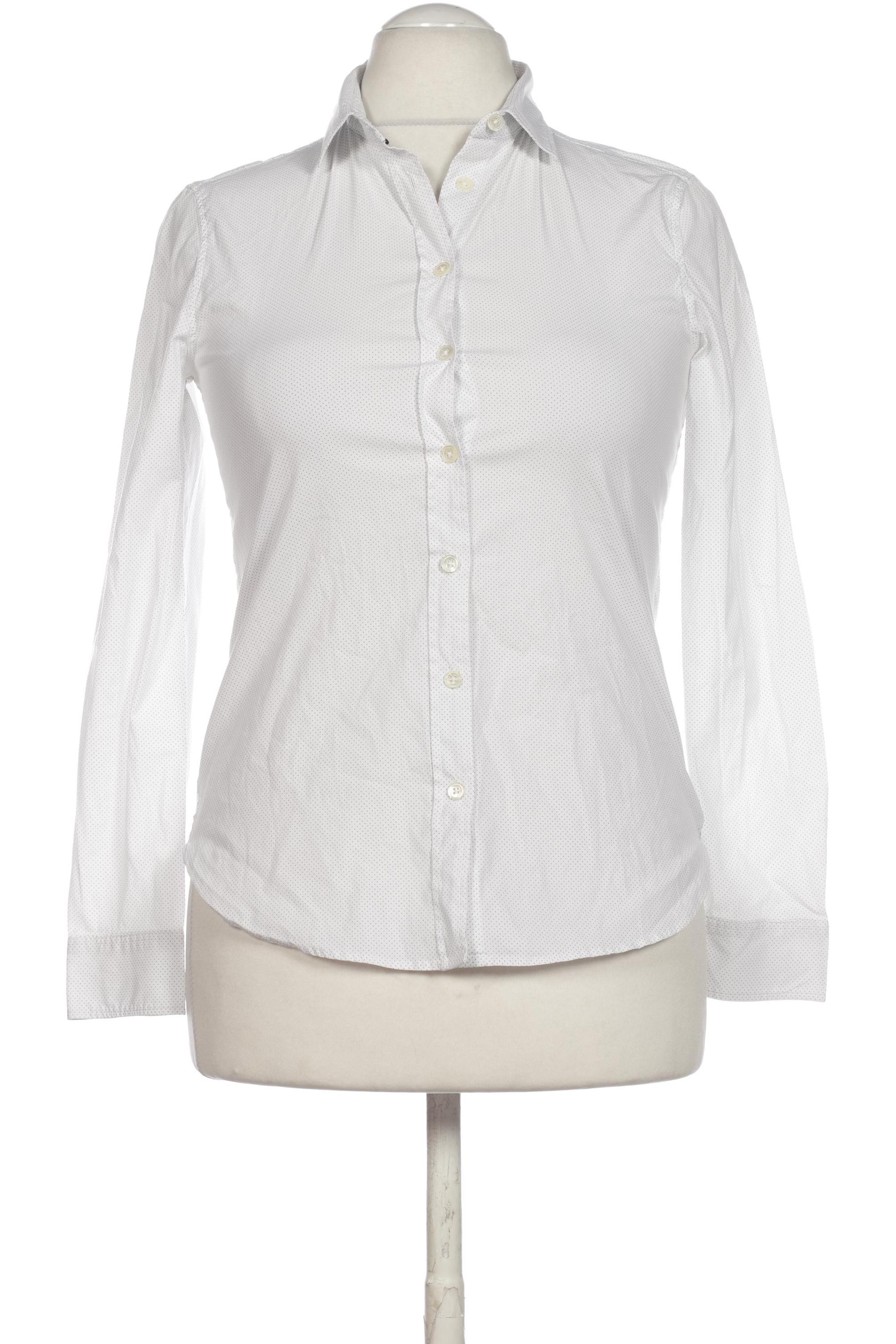 

Massimo Dutti Damen Bluse, weiß, Gr. 40