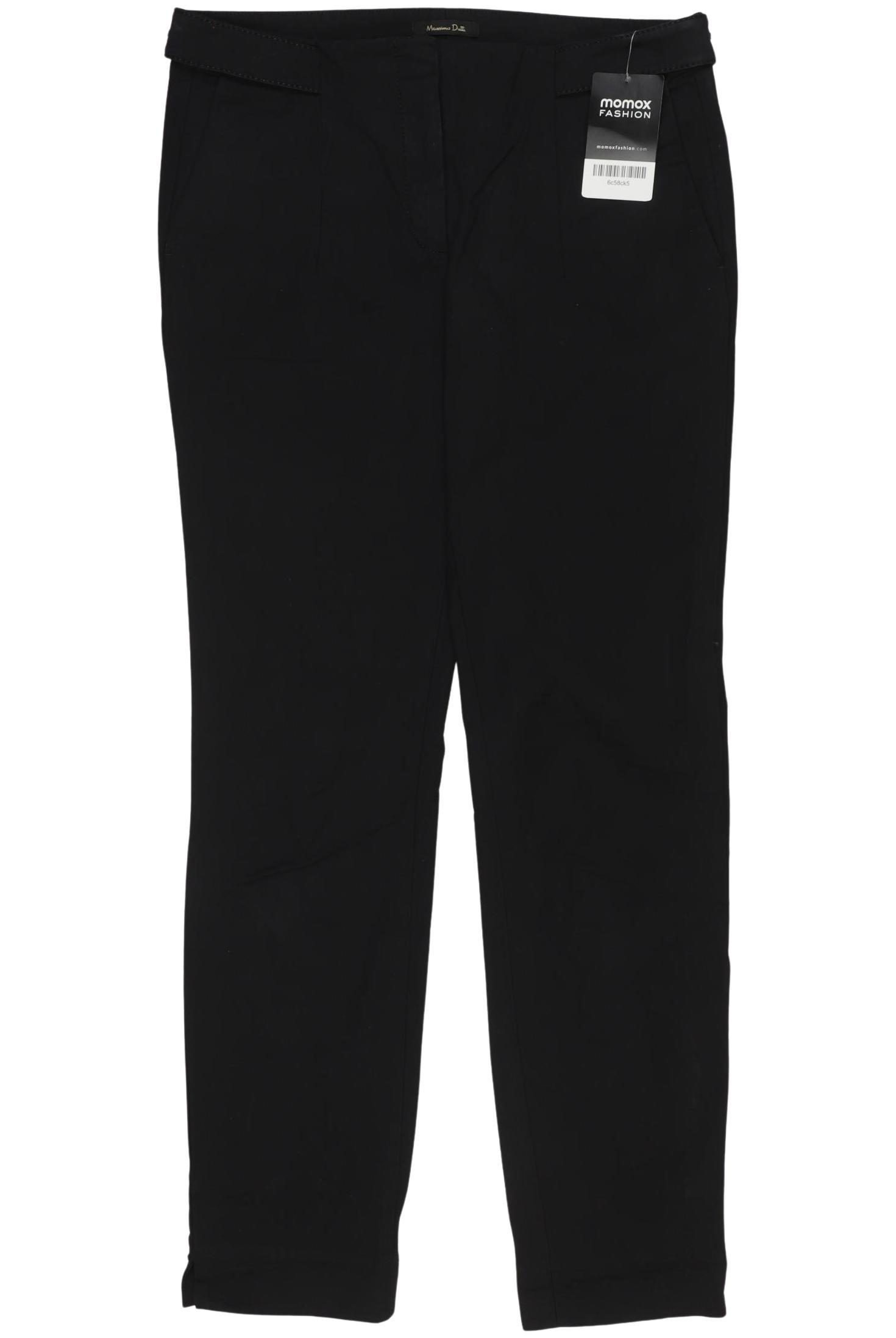 

Massimo Dutti Damen Stoffhose, marineblau, Gr. 38