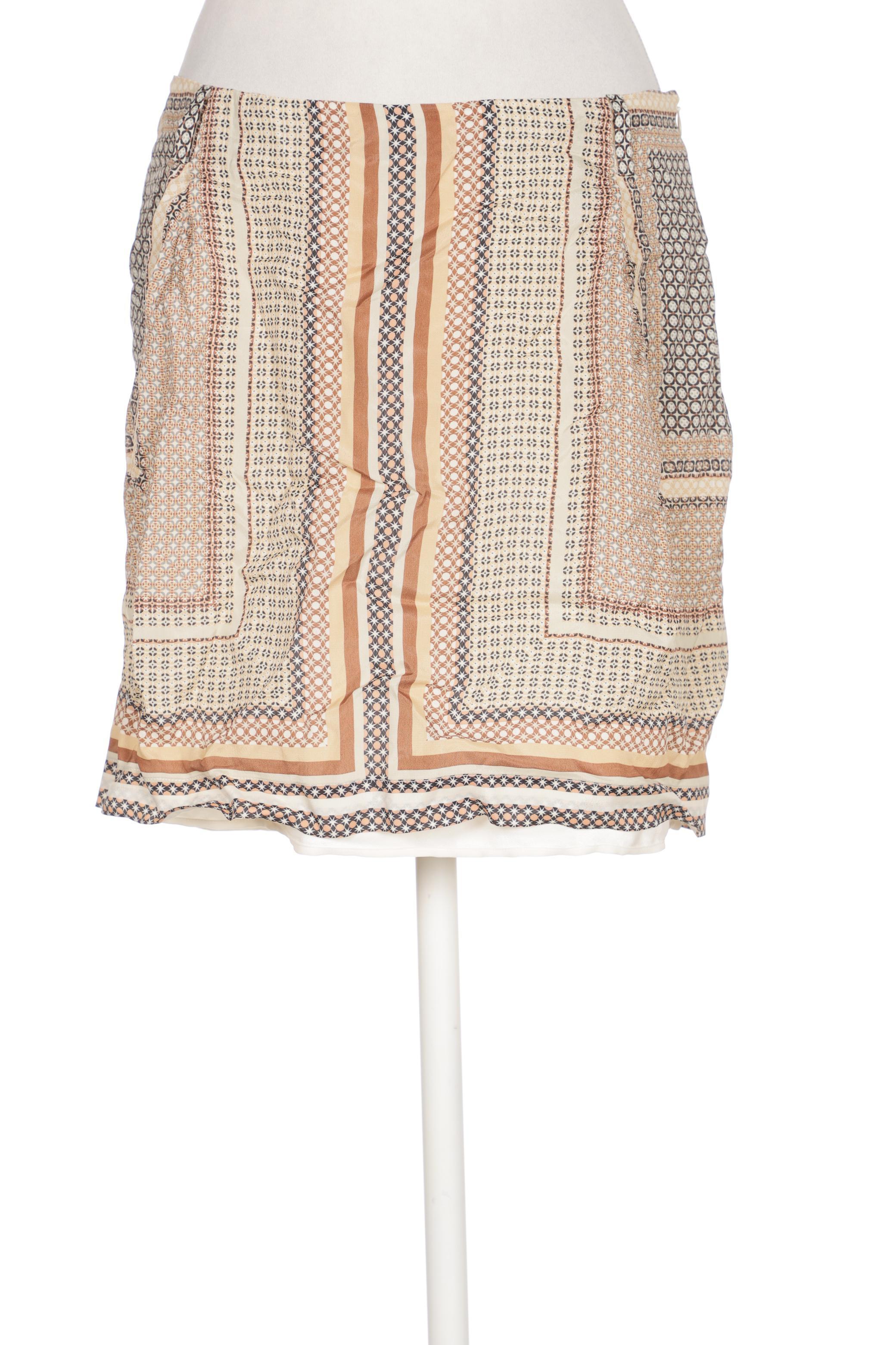 

Massimo Dutti Damen Rock, beige, Gr. 42