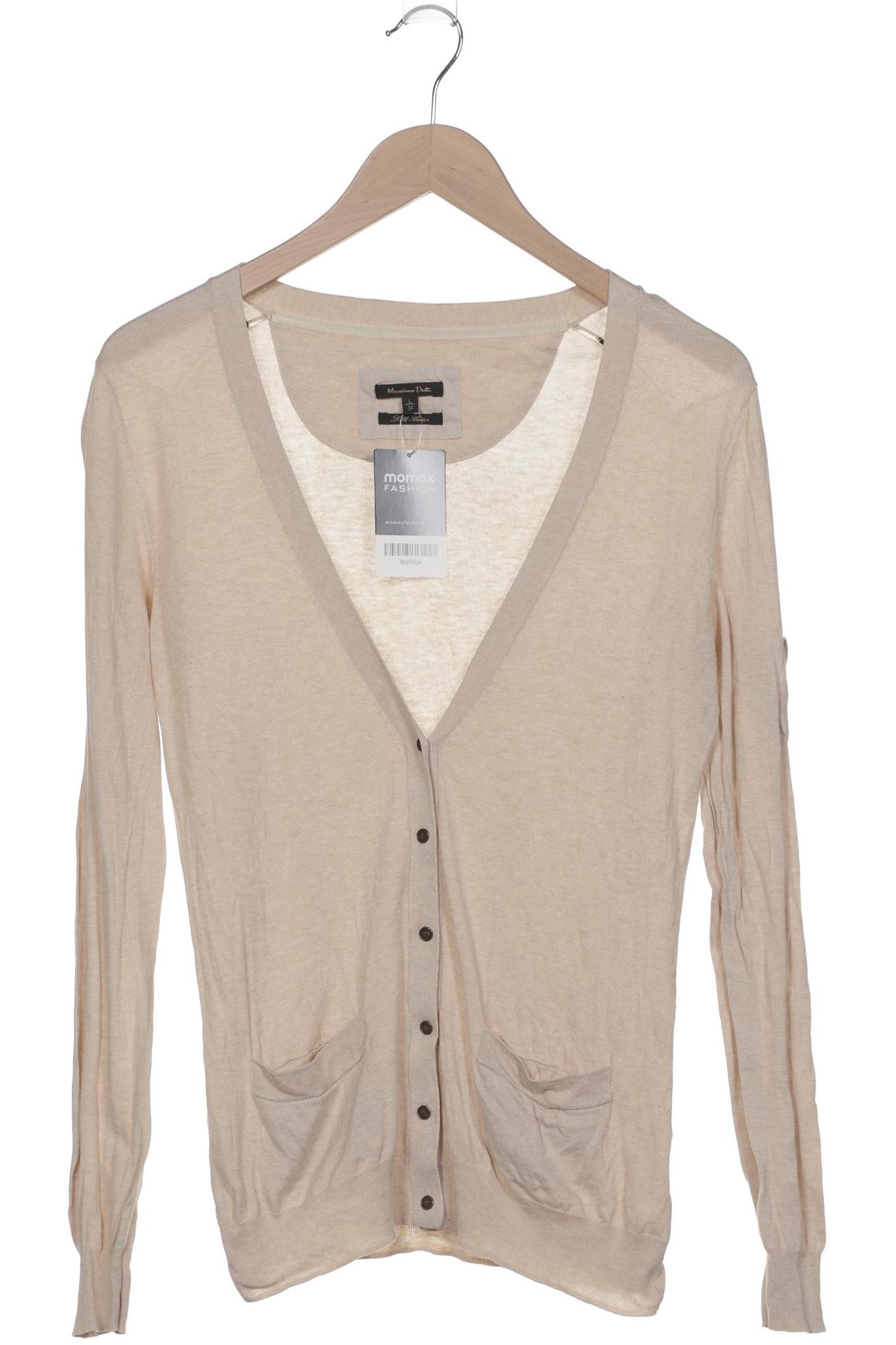 

Massimo Dutti Damen Strickjacke, beige, Gr. 34