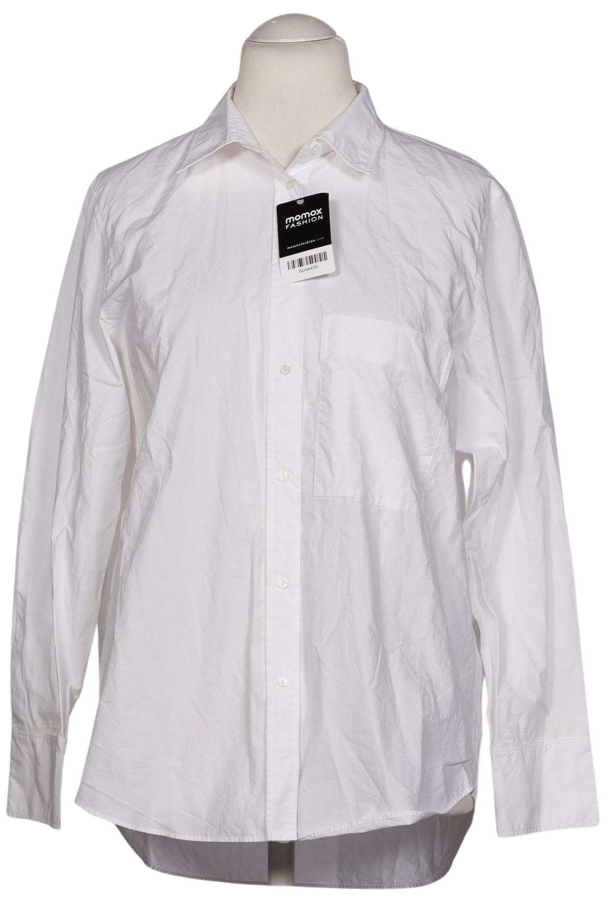 

Massimo Dutti Damen Bluse, weiß, Gr. 38