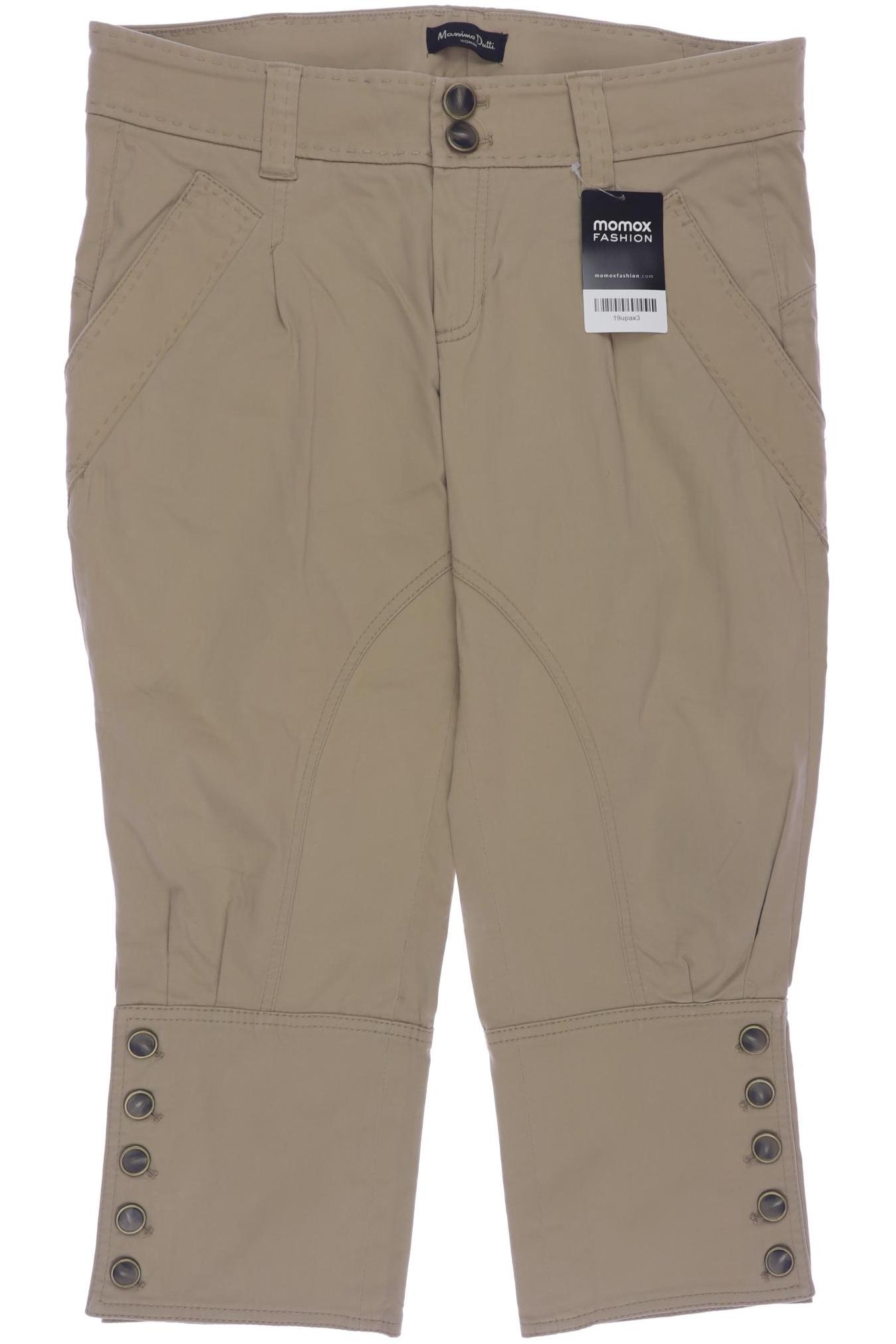 

Massimo Dutti Damen Stoffhose, beige, Gr. 42