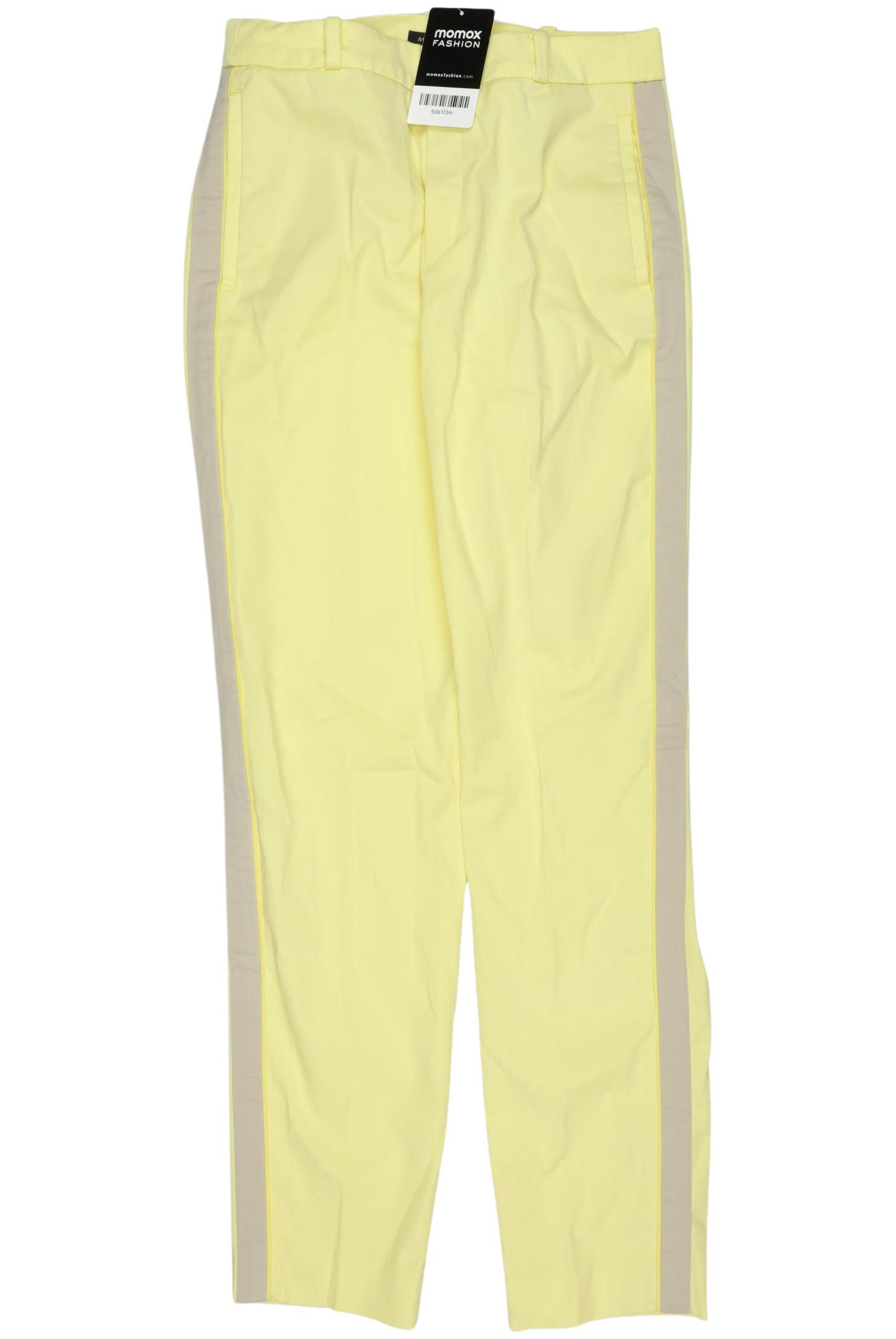 

Massimo Dutti Damen Stoffhose, gelb, Gr. 34