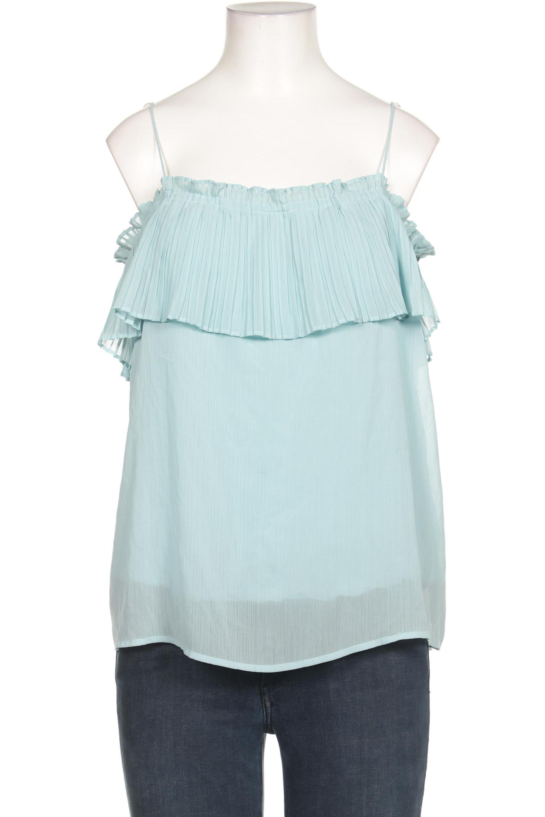 

Massimo Dutti Damen Bluse, türkis, Gr. 38