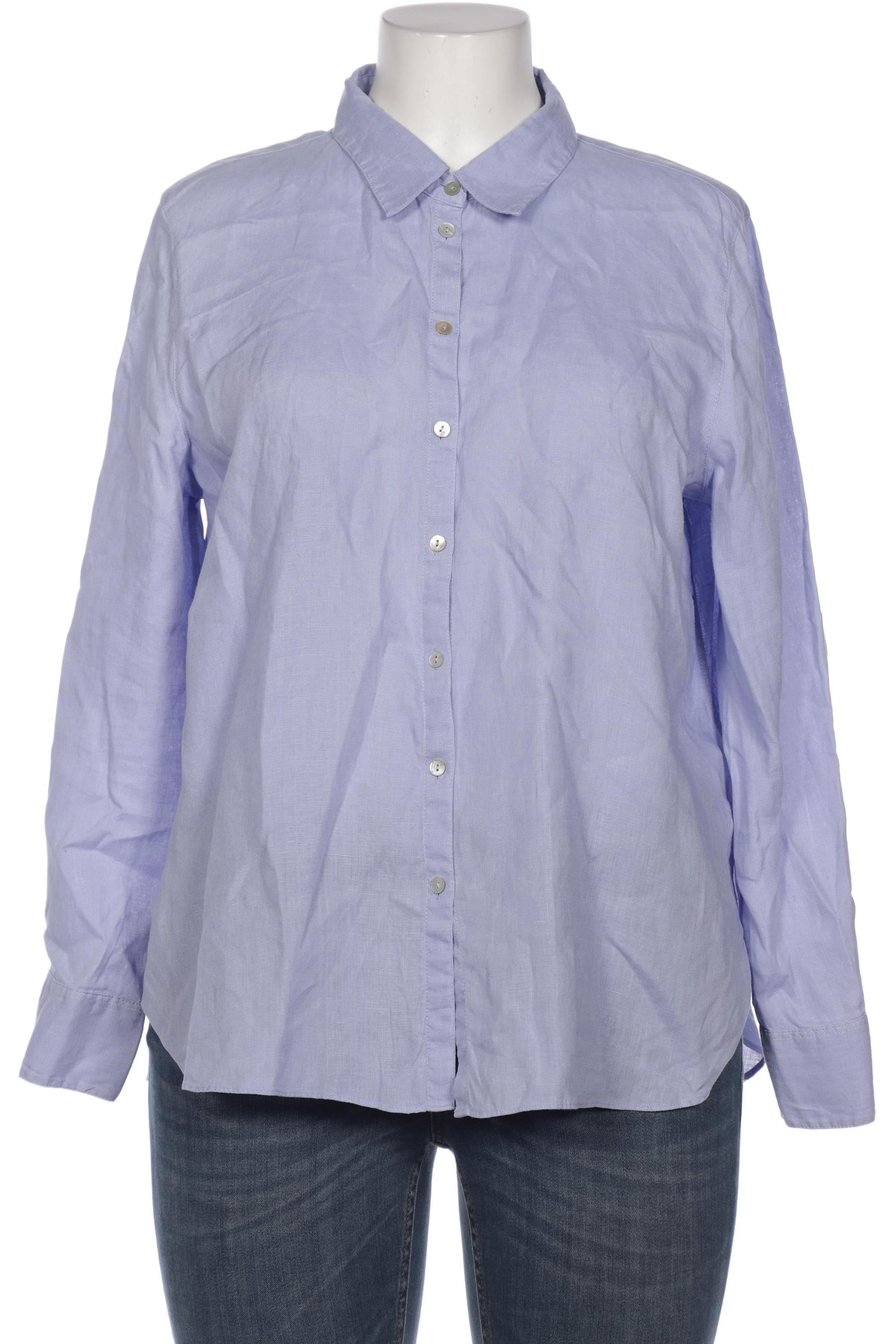 

Massimo Dutti Damen Bluse, blau, Gr. 44