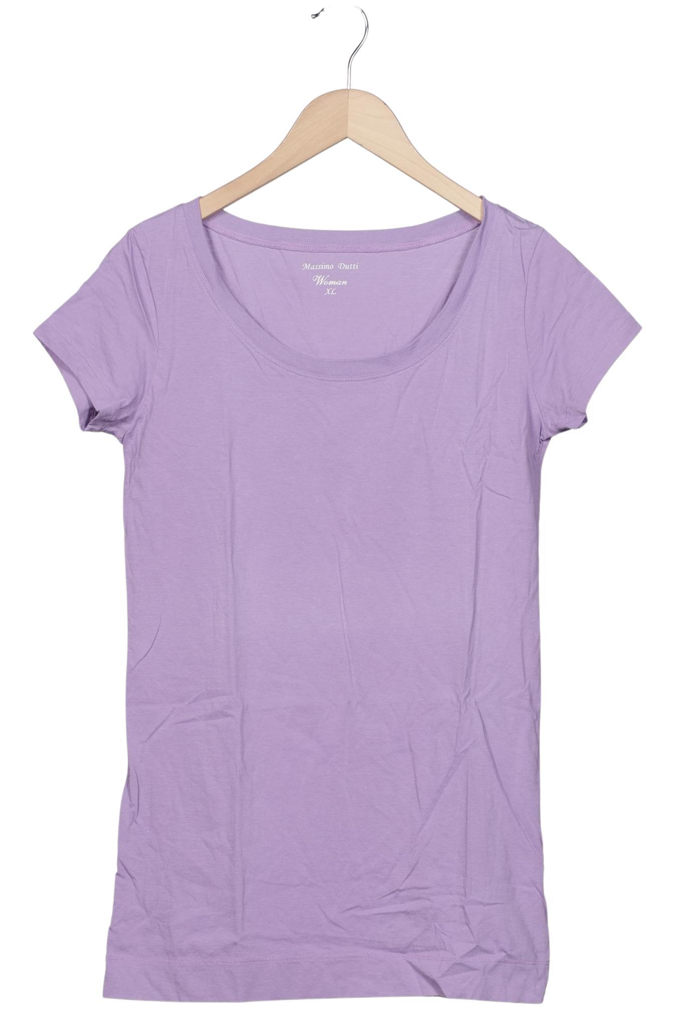 

Massimo Dutti Damen T-Shirt, flieder, Gr. 44