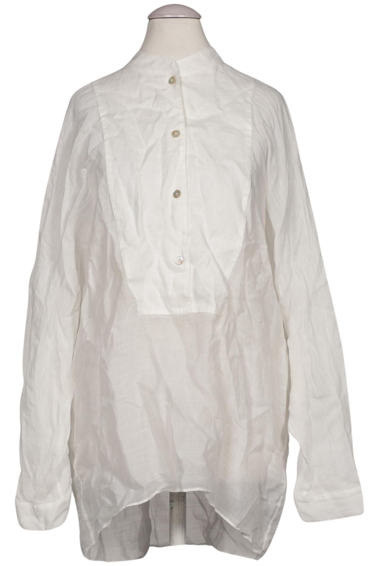 

Massimo Dutti Damen Bluse, weiß, Gr. 36