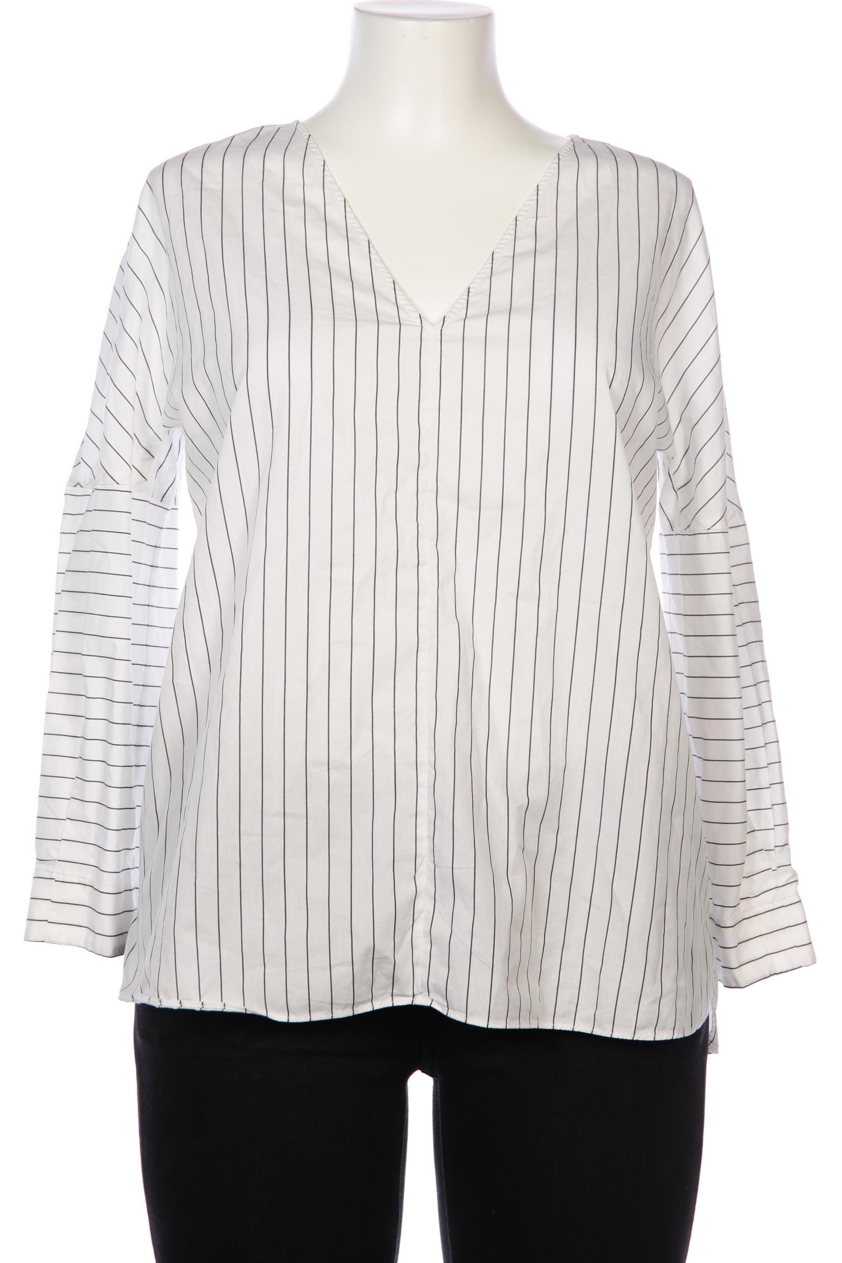 

Massimo Dutti Damen Bluse, weiß, Gr. 42