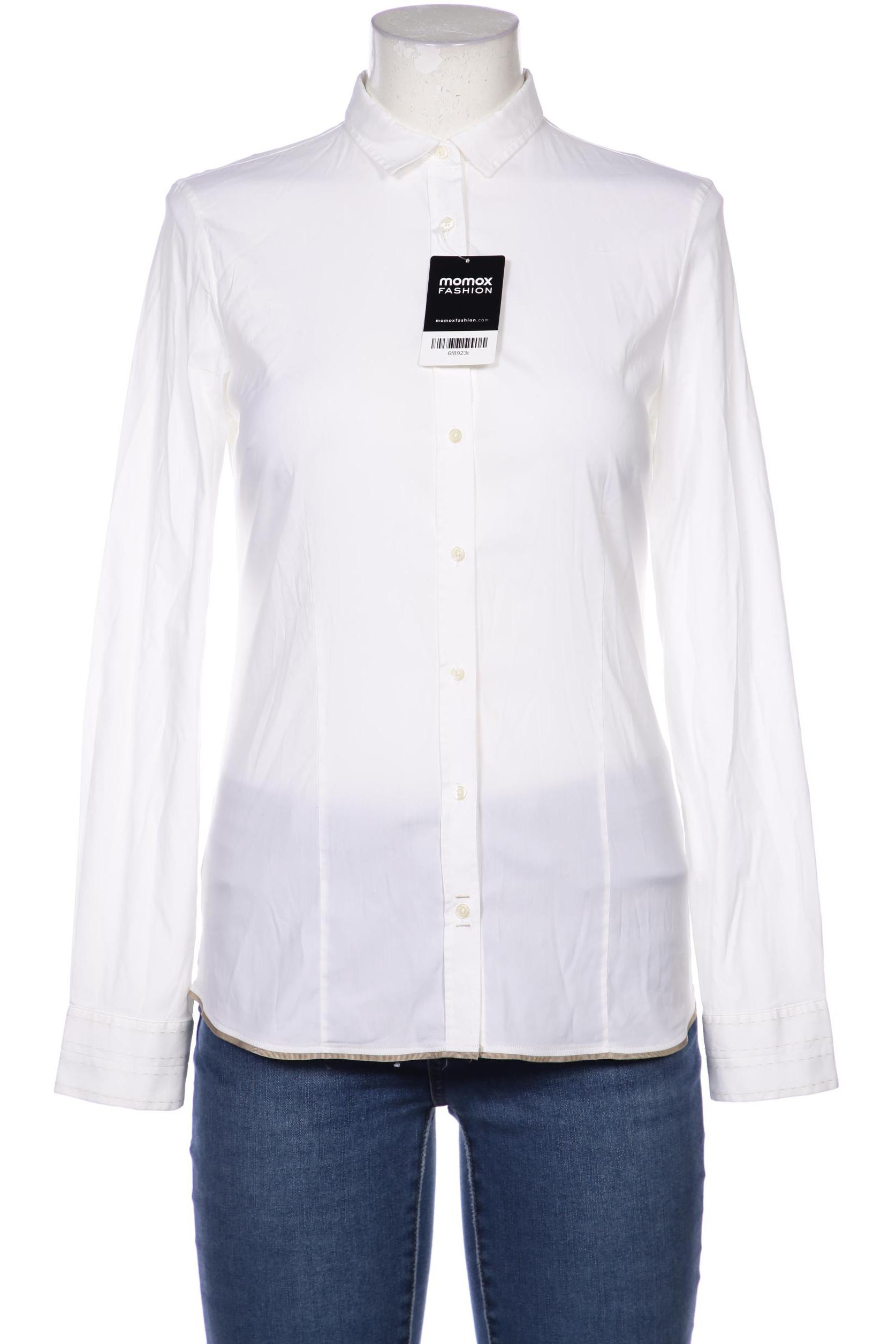 

Massimo Dutti Damen Bluse, weiß, Gr. 38