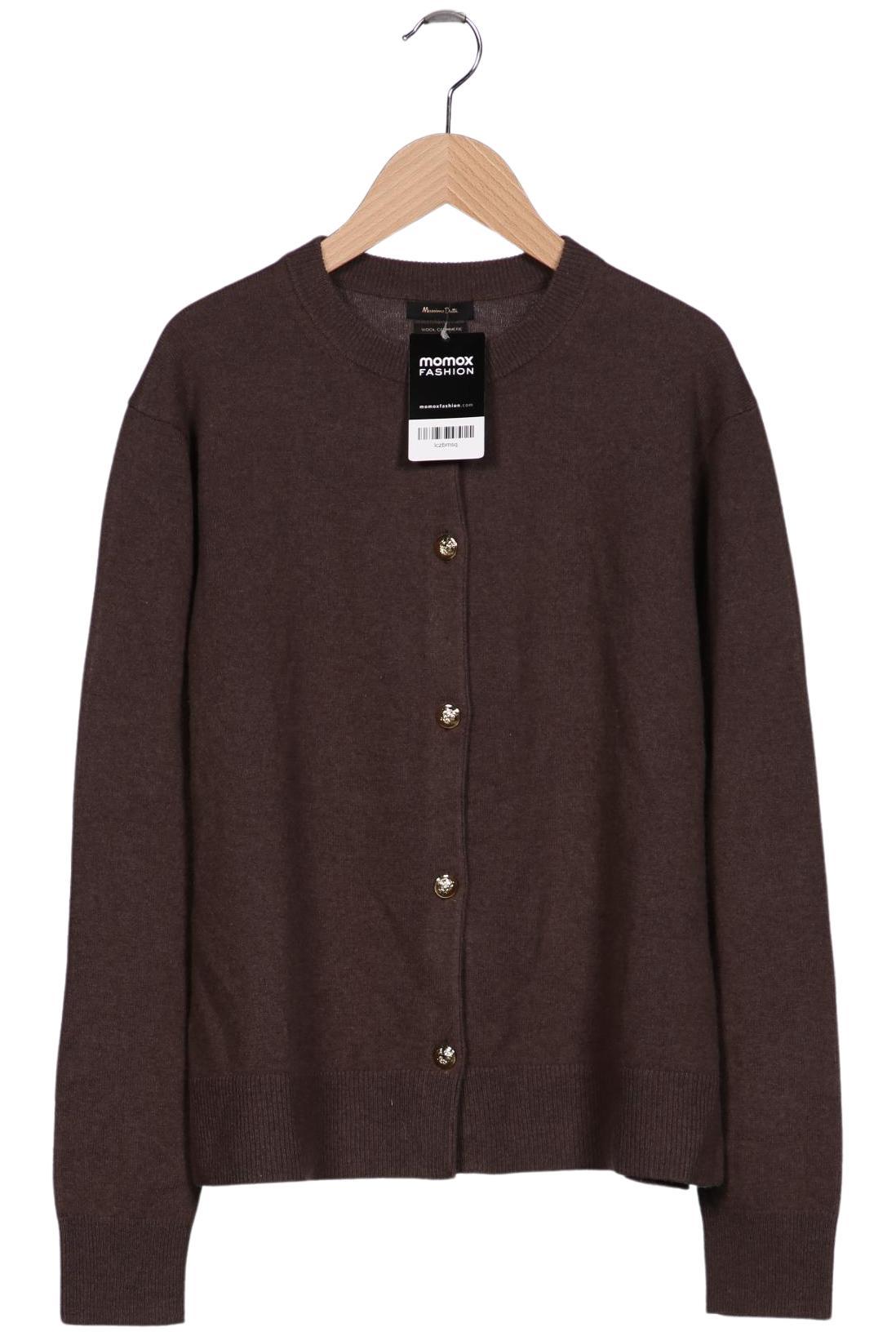 

Massimo Dutti Damen Strickjacke, grün, Gr. 38