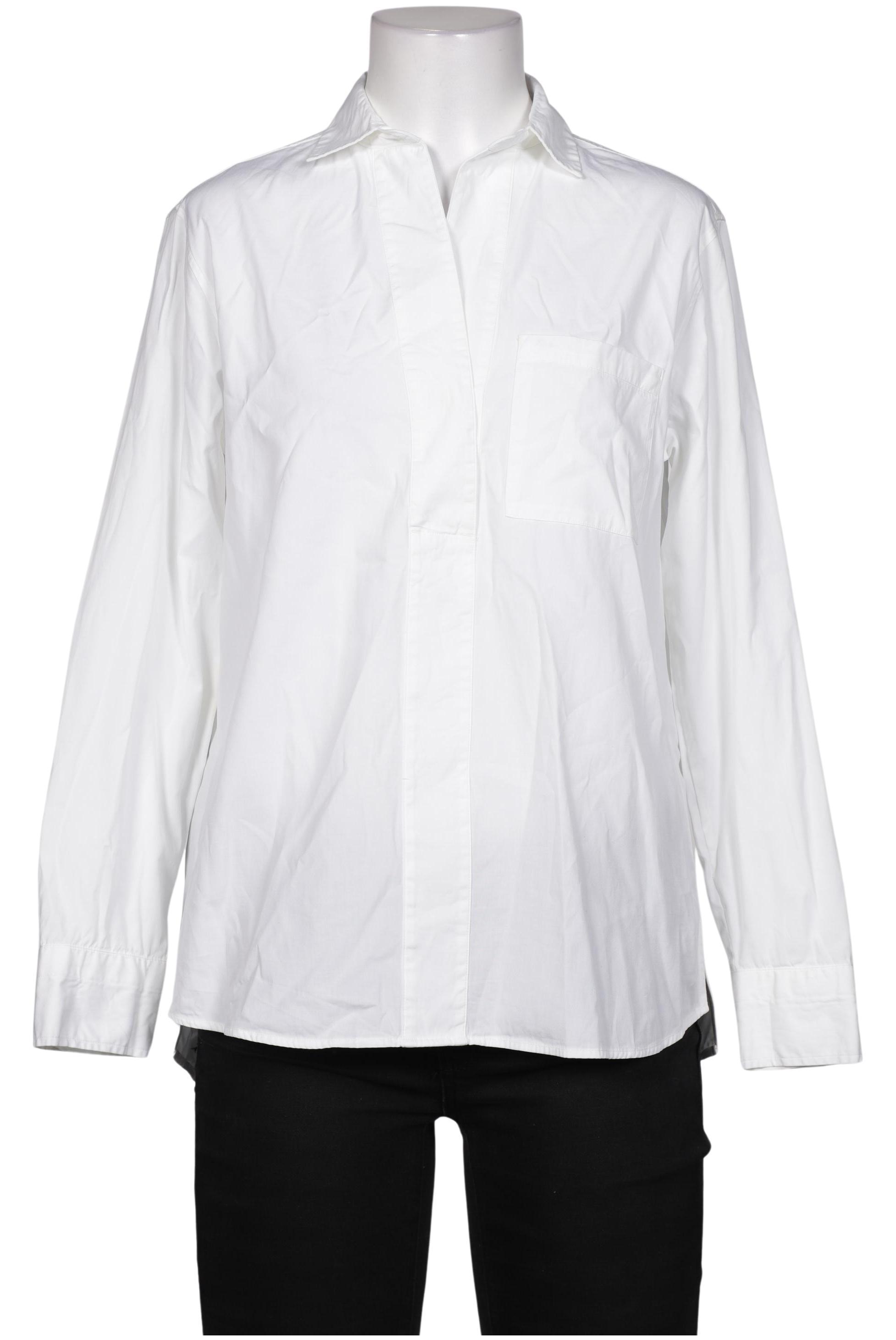 

Massimo Dutti Damen Bluse, weiß, Gr. 36