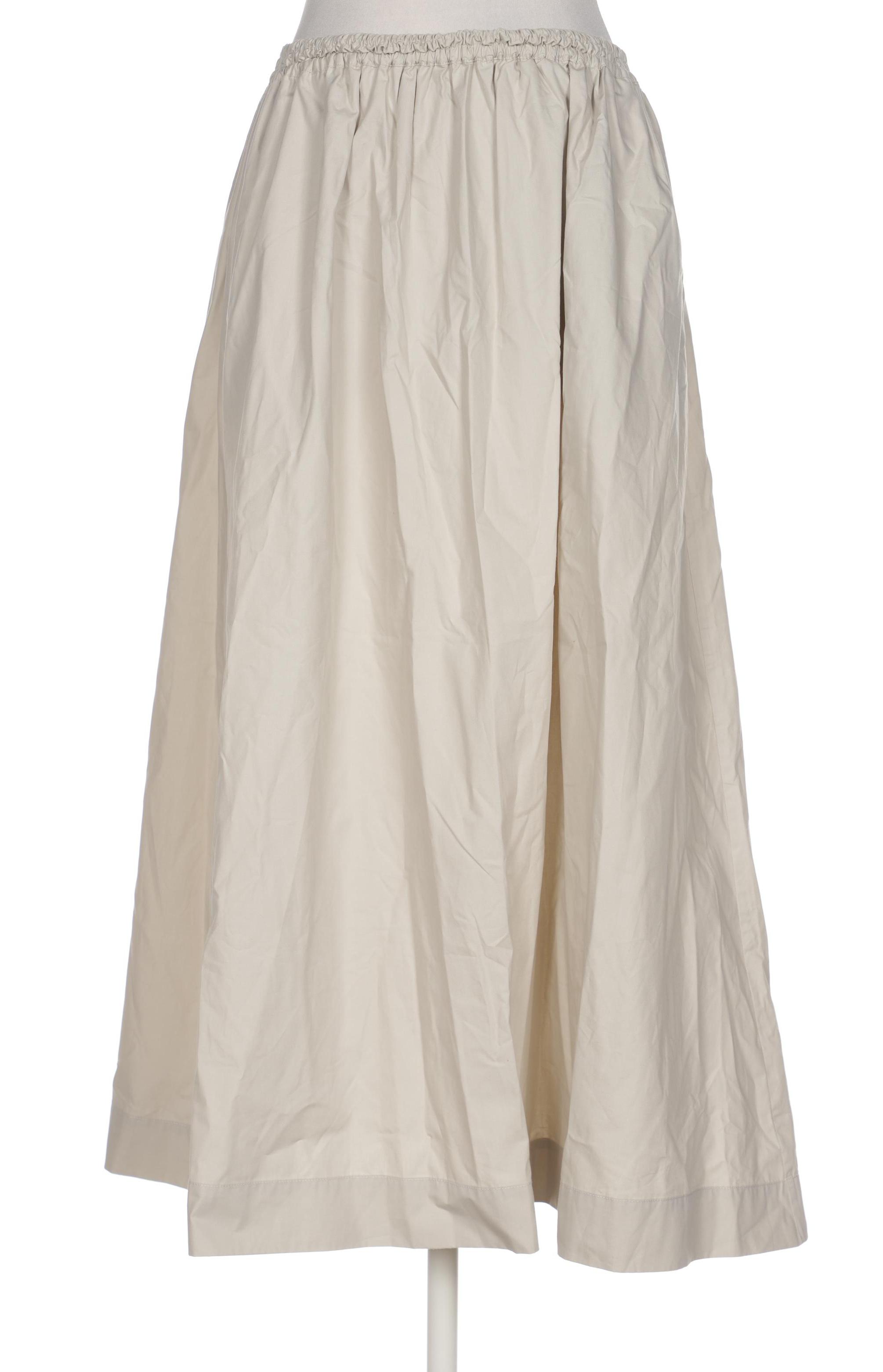 

Massimo Dutti Damen Rock, beige, Gr. 38
